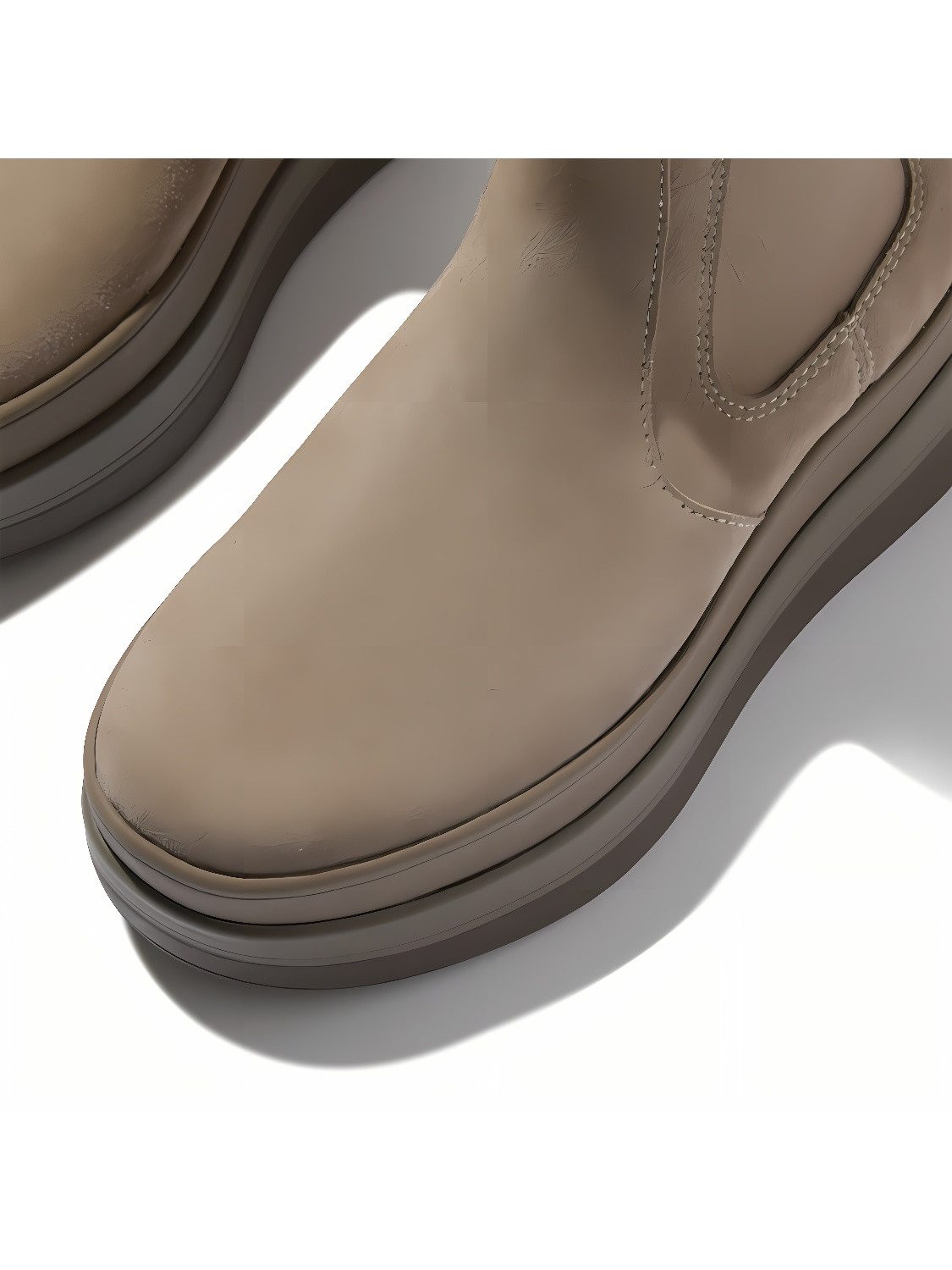Fitflop F-Mode Stack Suede Chelsea Boots Stiefel