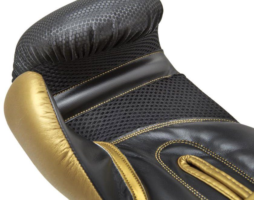 Sport Kampfsportausrüstung Reebok Boxhandschuhe 12oz. Boxhandschuhe + Handbandagen gold (Set)