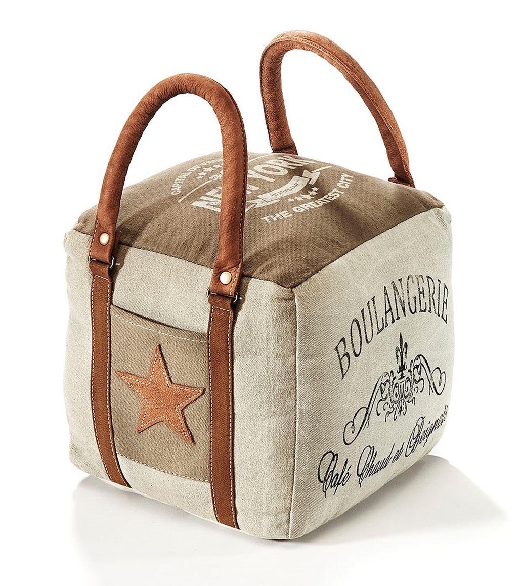 Kobolo Türstopper Türpuffer Boulangerie aus Canvas mit Applikationen (1 Stü günstig online kaufen