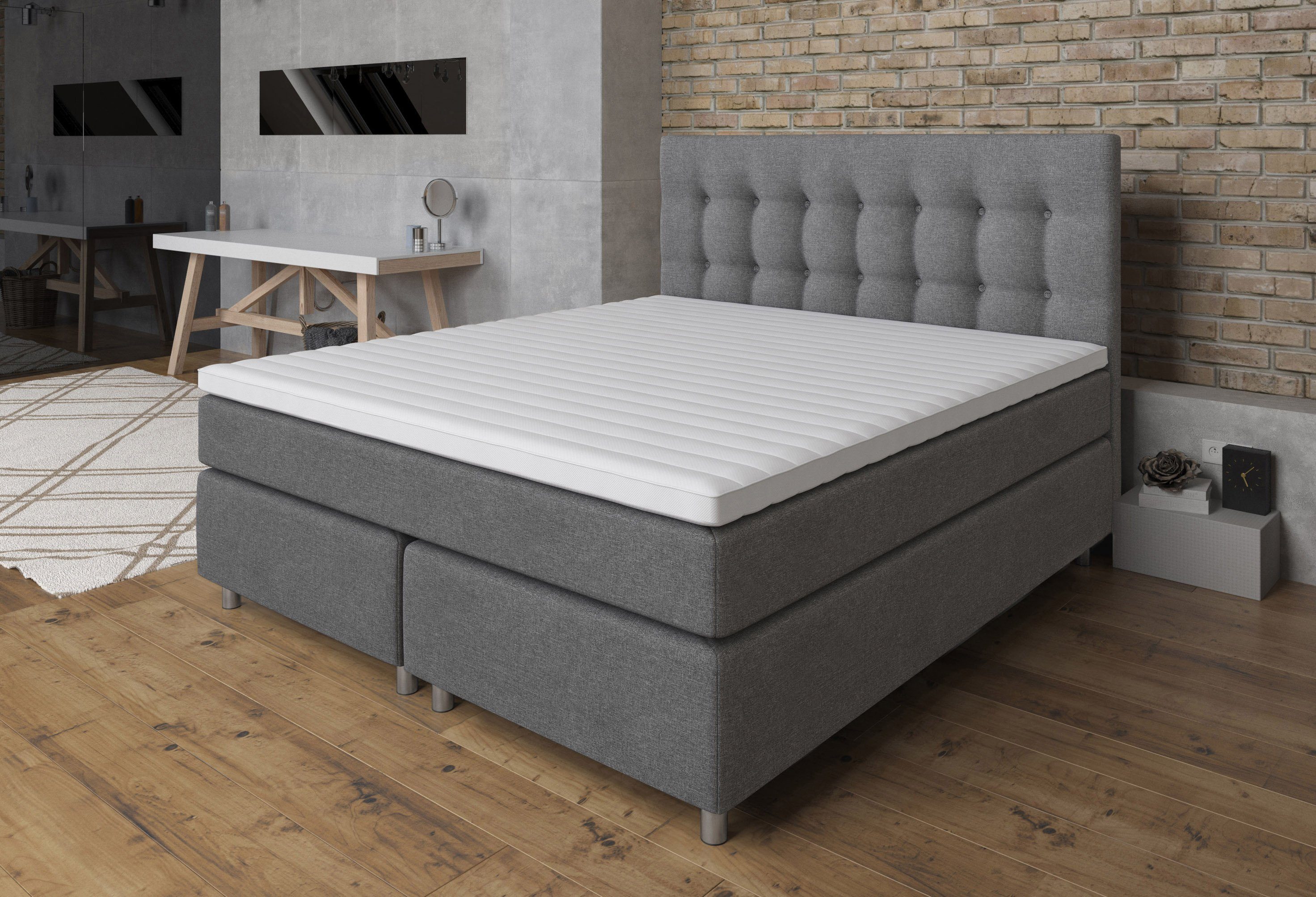 Tesla Dreams Boxspringbett Ronda Boxspringbett 7-Zonen günstig online kaufen