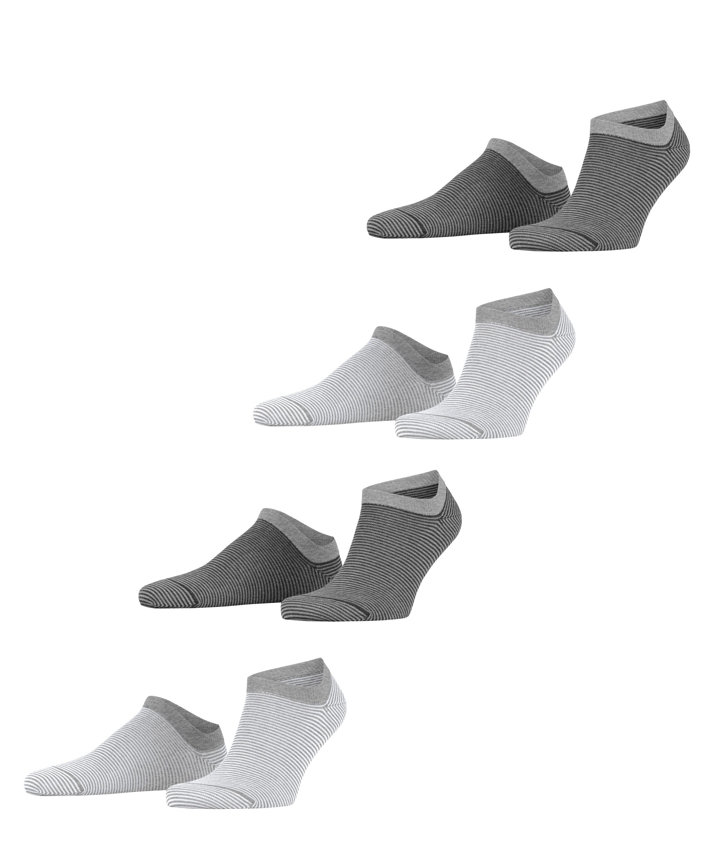 Esprit Sneakersocken Allover Stripe 4-Pack (4-Paar)