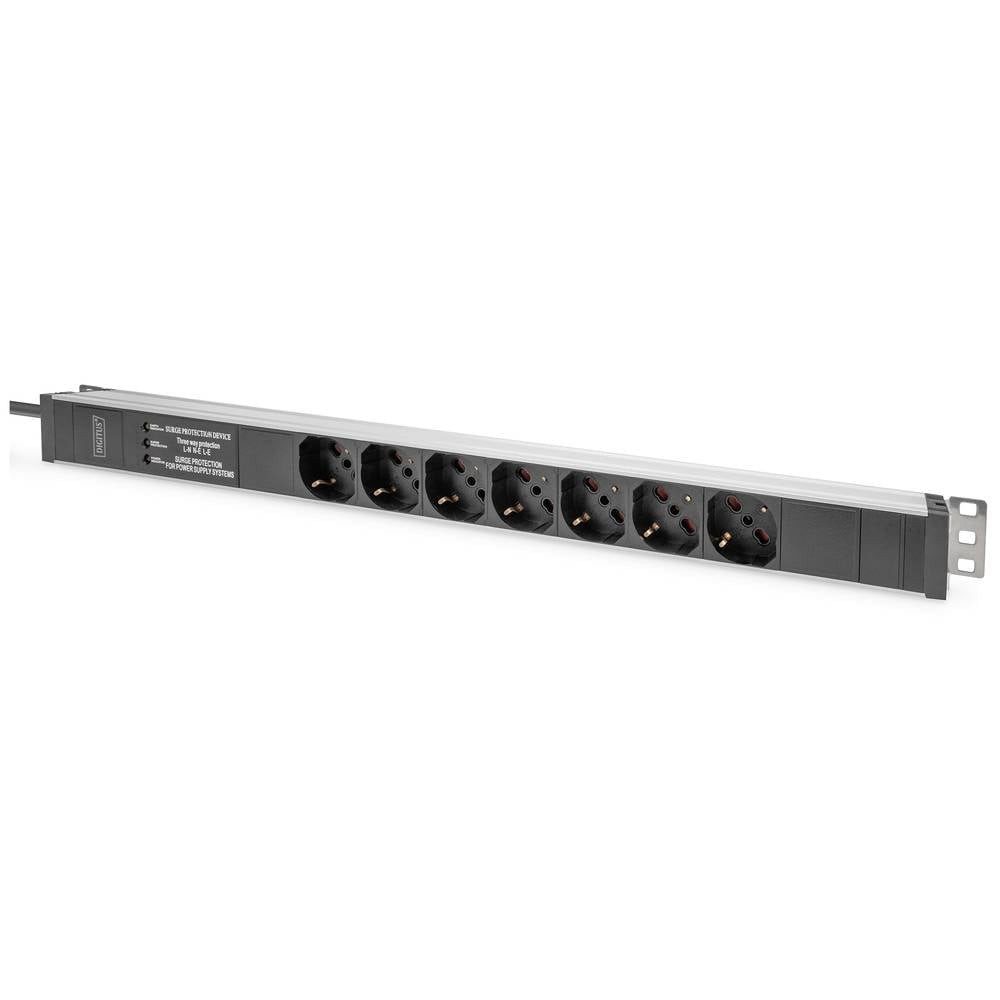 Netzwerkschrank Aluminium PDU, 7x Italien ausgang, Frequenzfilter