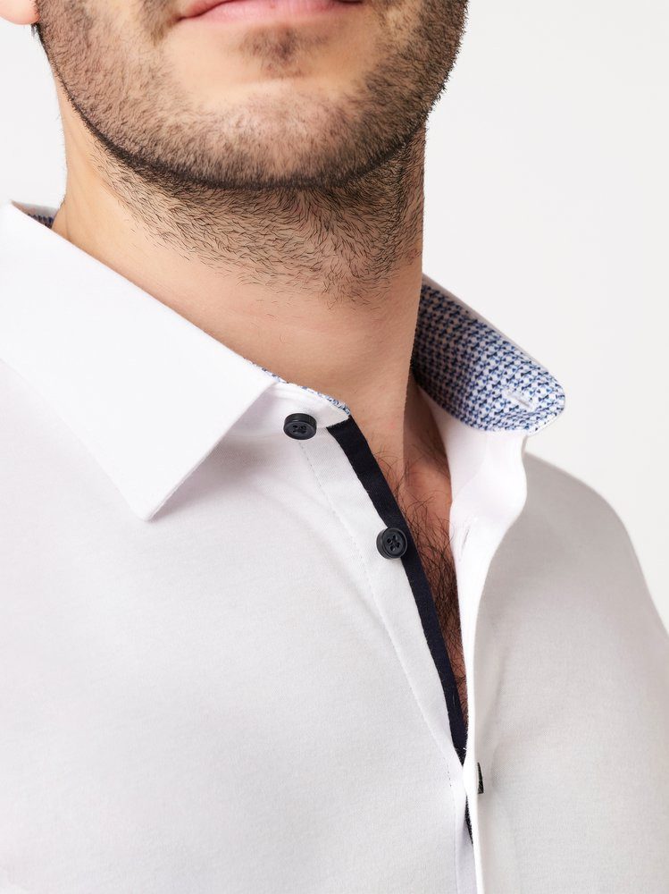 DESOTO Kurzarmhemd Casual Kent 1/2 Businesshemd, slim fit, Kentkragen