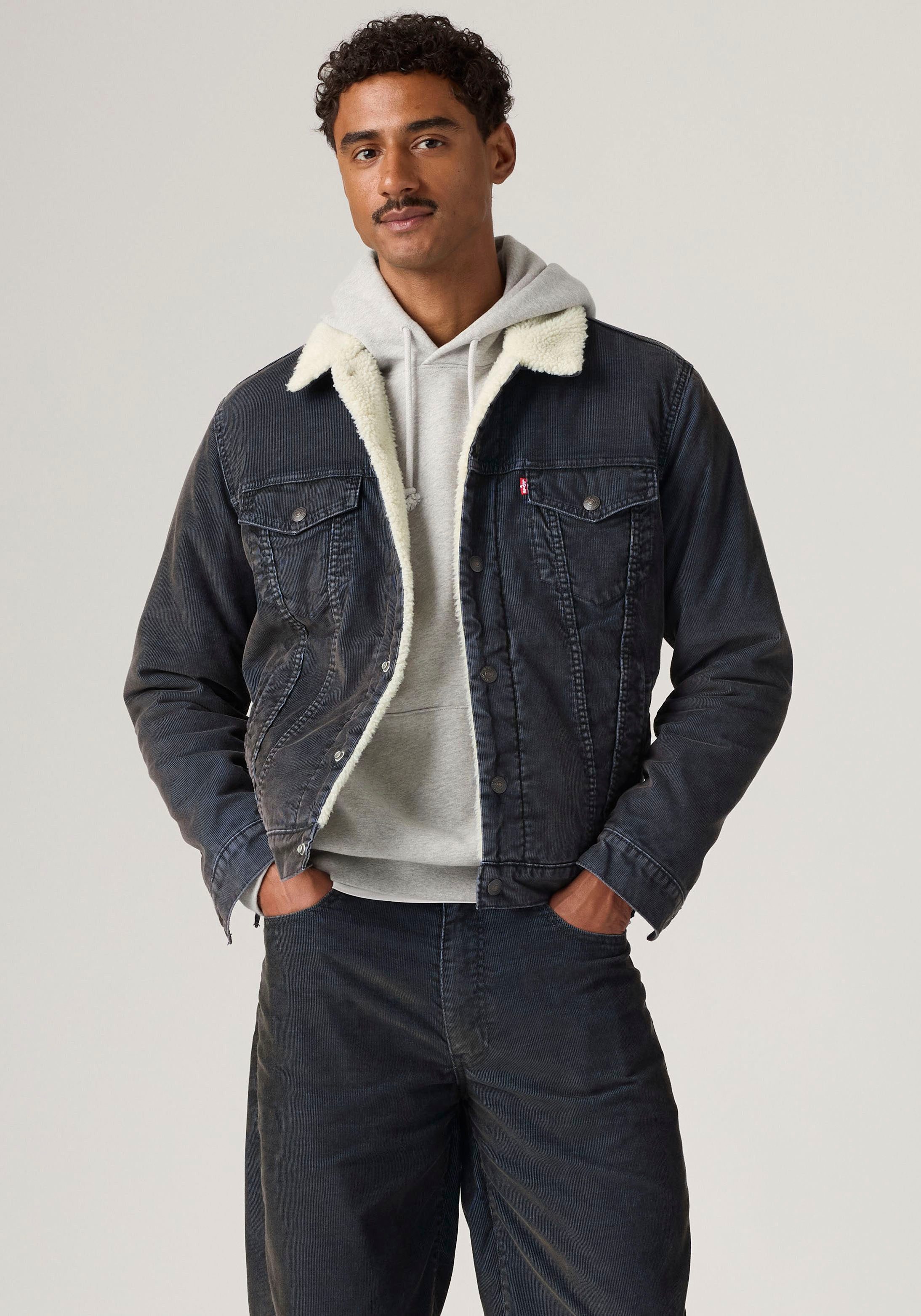 Levi's® Kurzjacke SHERPA mit Sherpa Fütterung