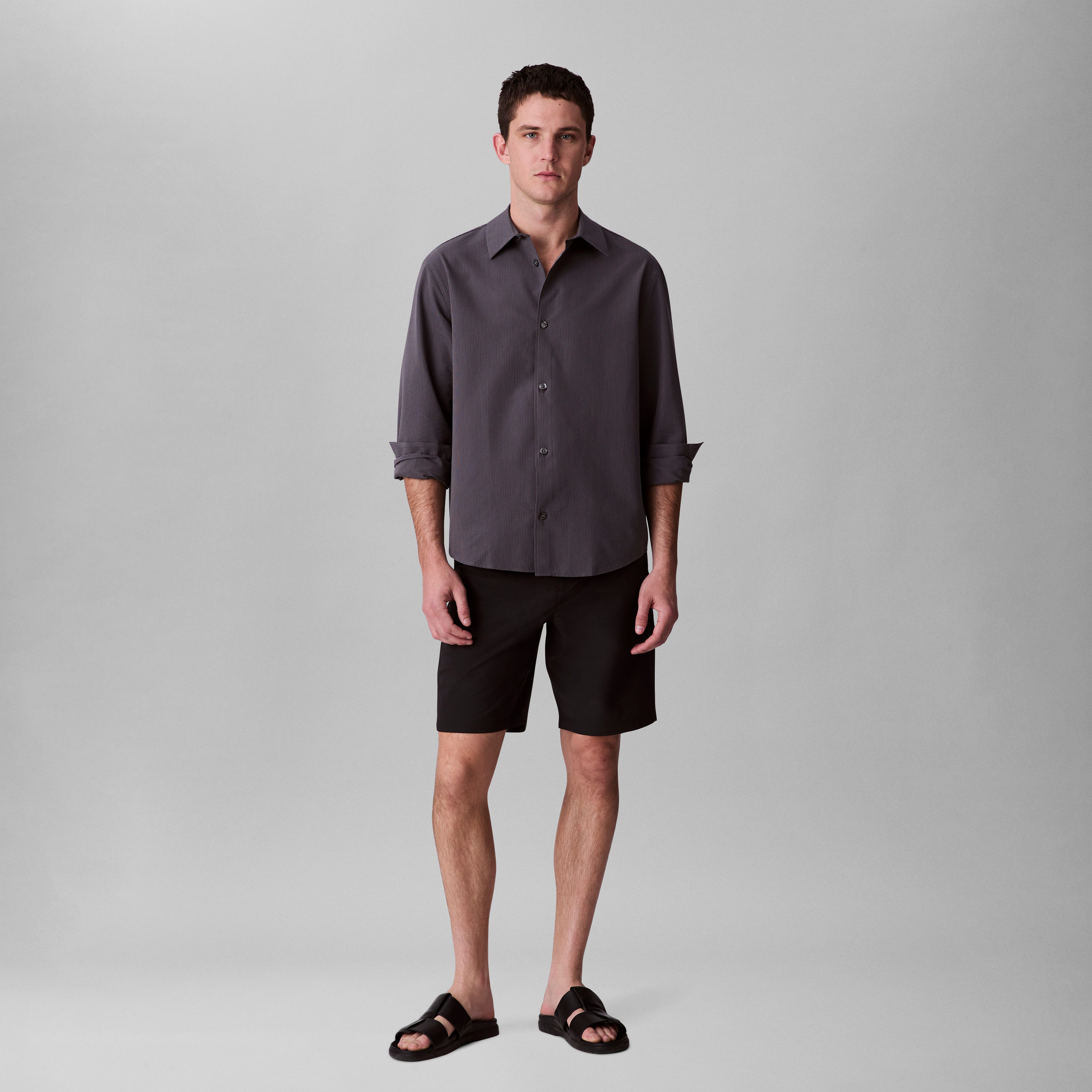 Calvin Klein Shorts CLASSIC TECH SHORT 9 in Mit Gürtelschlaufen