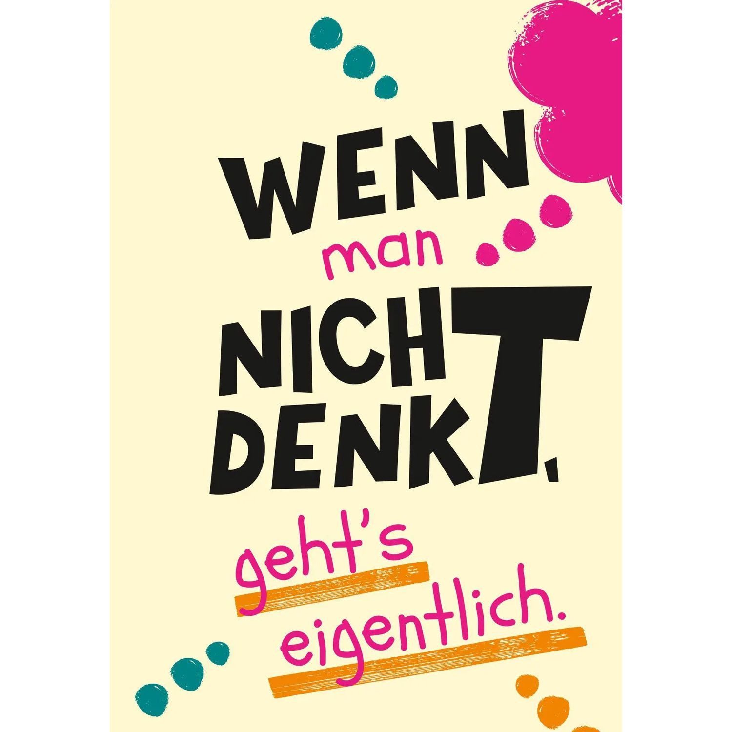 groh Verlag Taschenkalender Buchkalender 2027: An diesem Tag ist etwas faul. Wahrscheinlich ich...