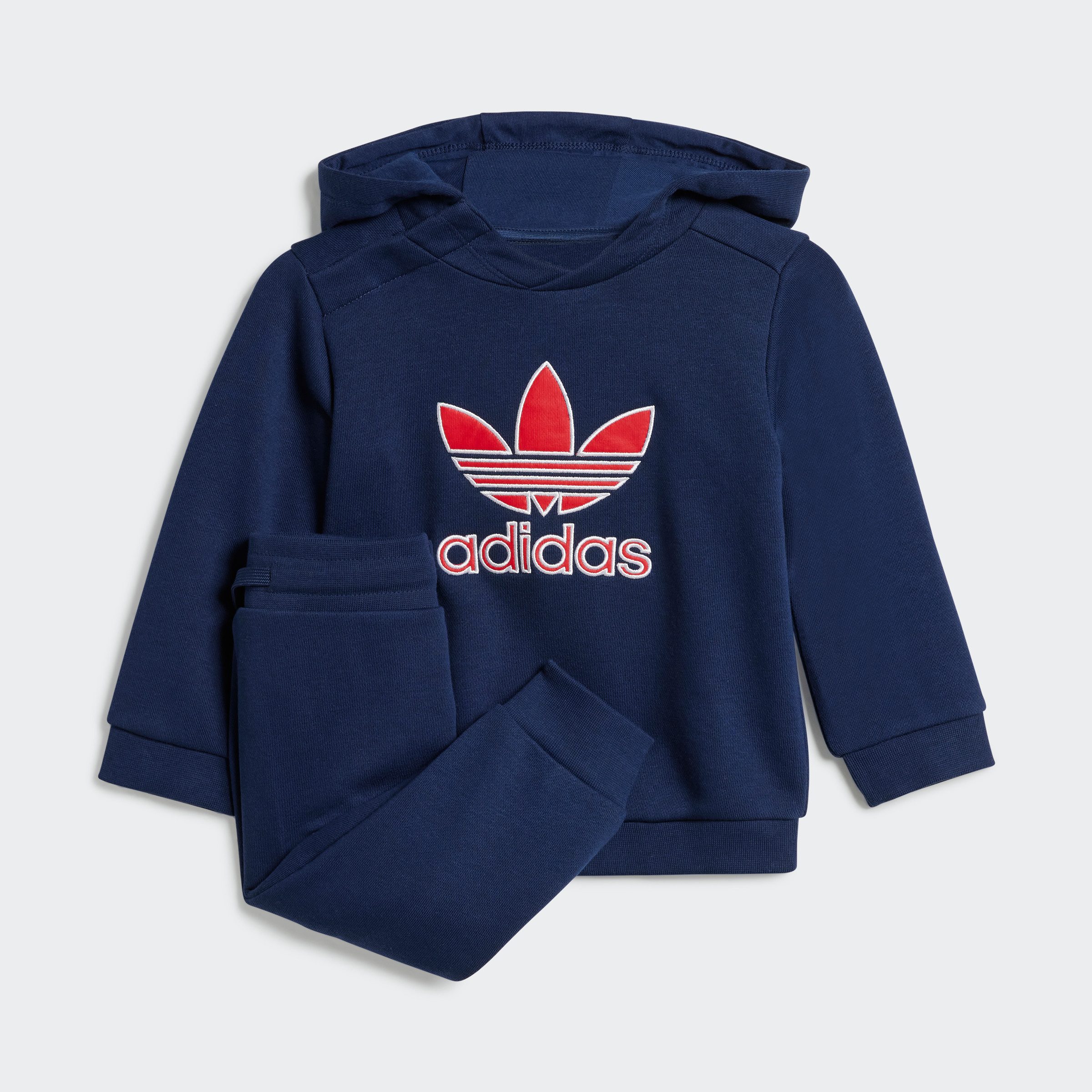 adidas Originals Trainingsanzug HOODIE SET BL 2 tlg