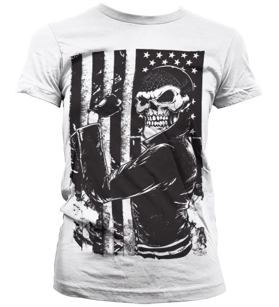 Hybris T-Shirt American Badass Girly Tee
