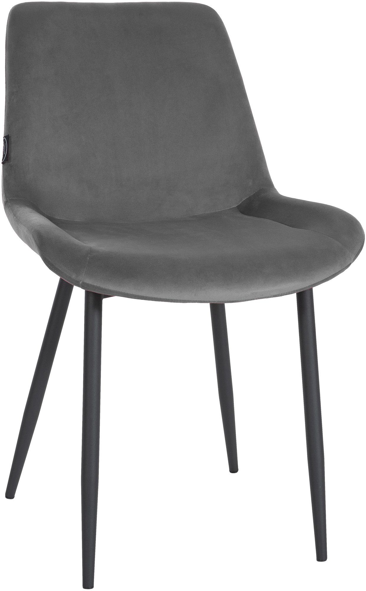 furnicato Esszimmerstuhl Victoria 80x51x60 cm grau (1 St)