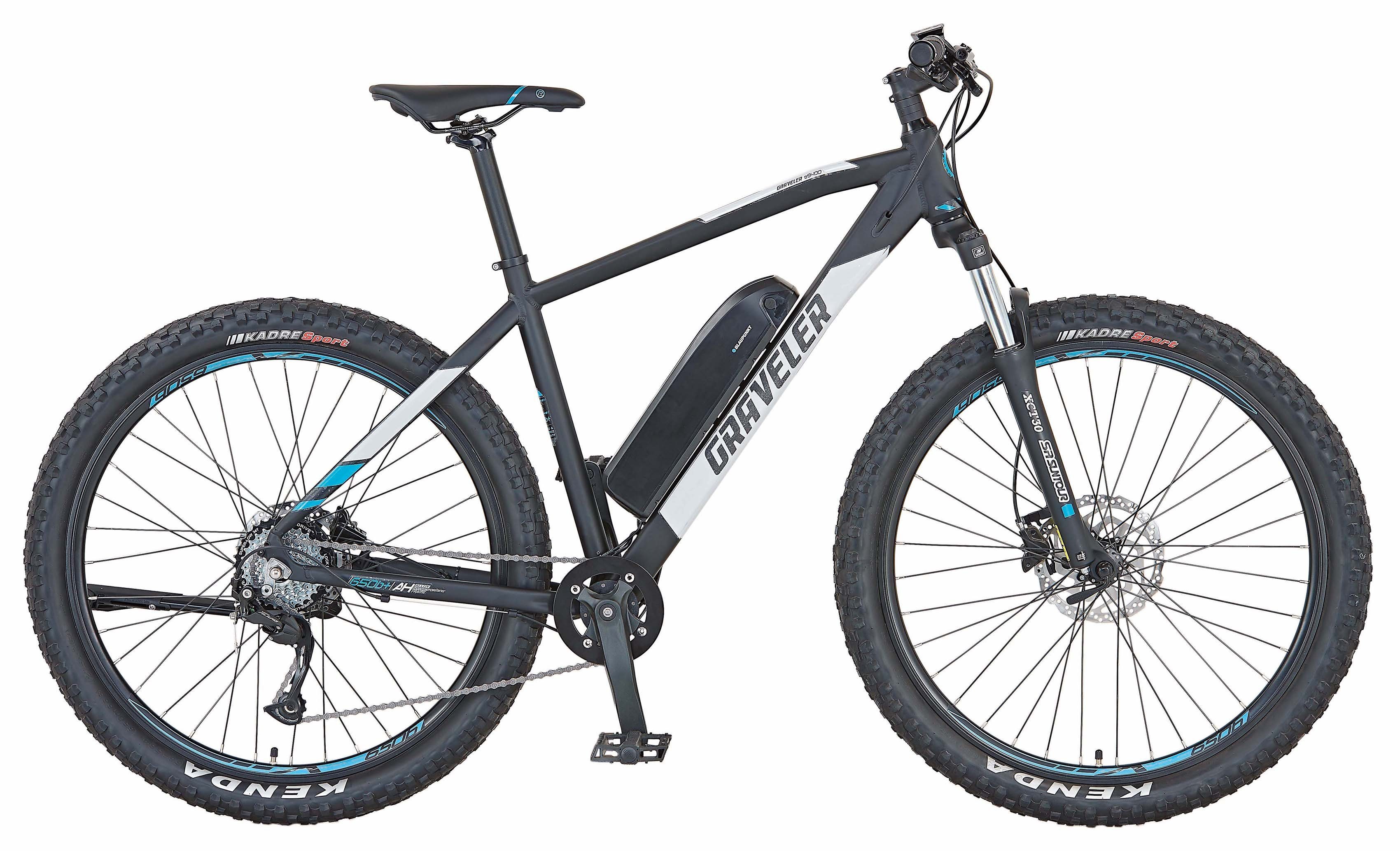 Prophete E-Bike Graveler e9400, 8 Gang Shimano, Kettenschaltung, Heckmotor, 374 Wh Akku, (mit Beleuchtungsset, mit Fahrradtasche, mit Pannenset, mit Werkzeug), Pedelec, Elektrofahrrad für Damen u. Herren, ATP