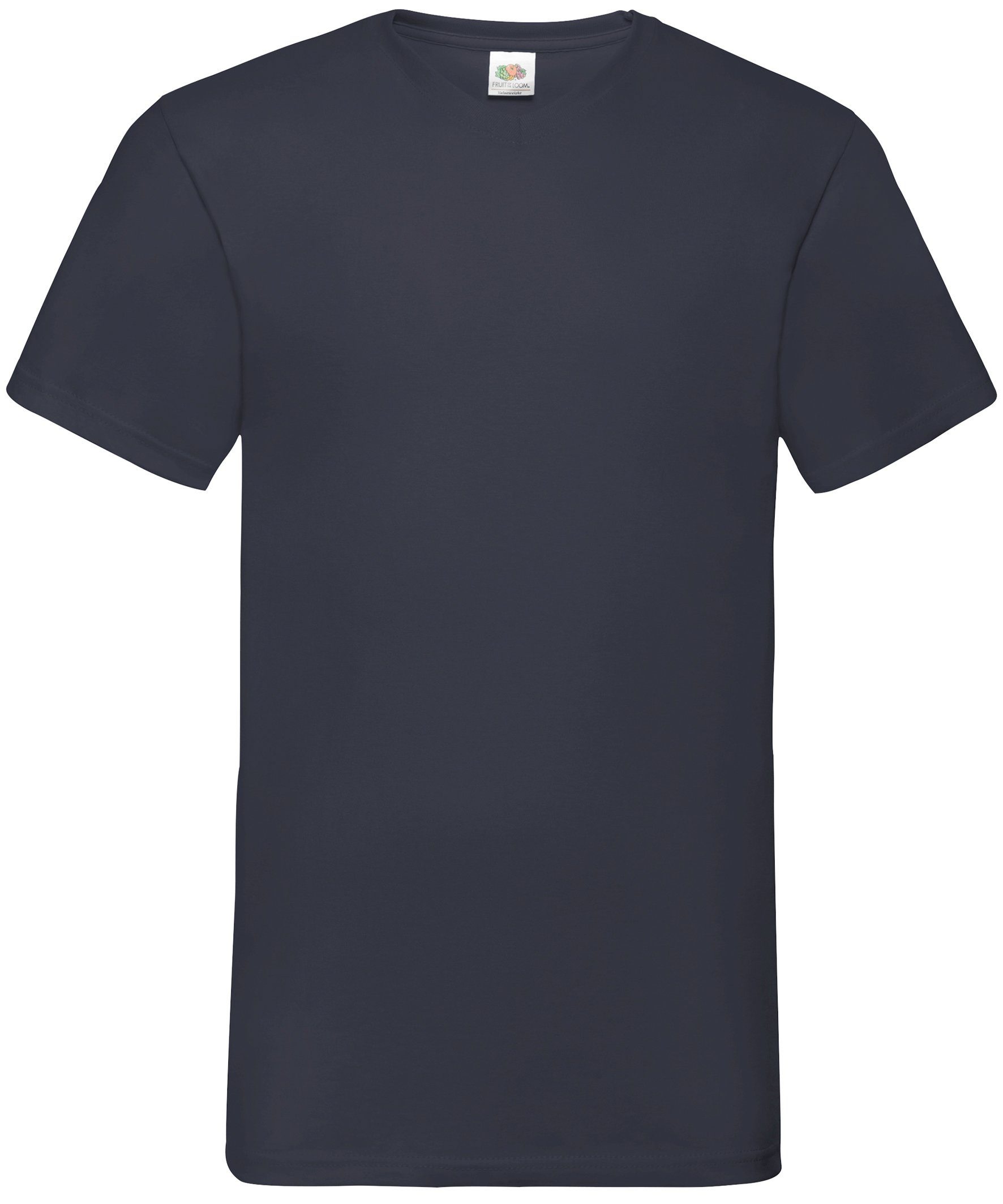 Fruit of the Loom V-Shirt Fruit of the Loom Valueweight V-Neck T deep navy