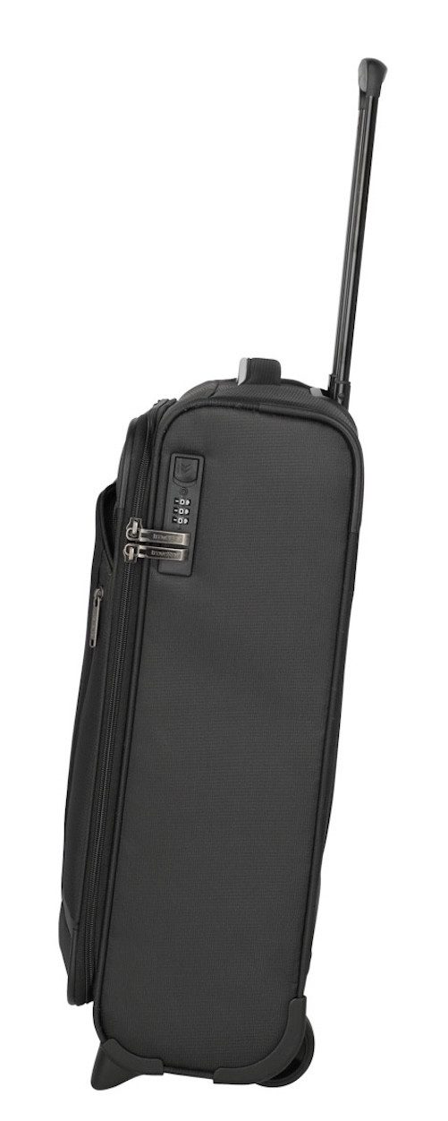 travelite Handgepäck-Trolley JETPACK Multi Light 2 Cabin, konzipiert für Condor & Ryanair, 4 Rollen, Weichgepäck-Koffer Handgepäck für die meisten gängigen Airlines