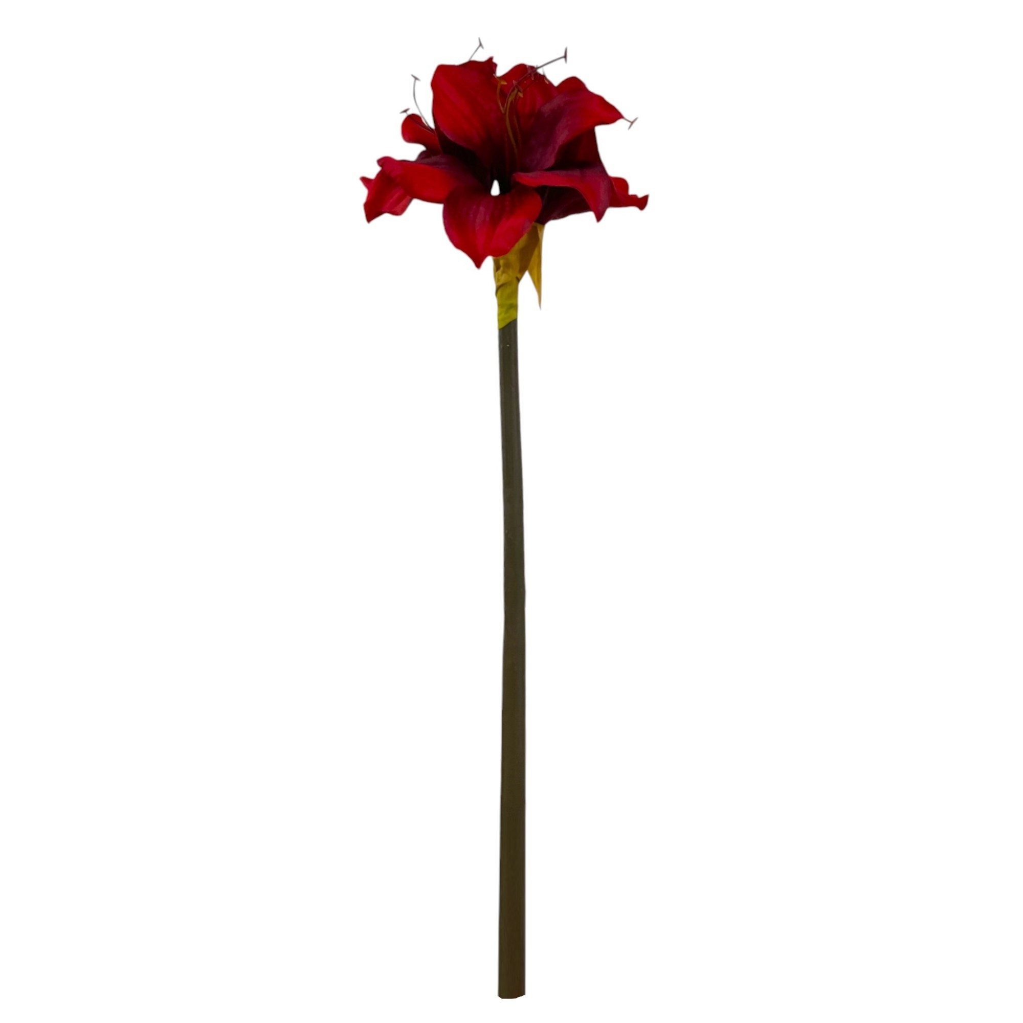 Kunstblume Kunstblume Amaryllis ca. 48cm. 1 Stängel mit 3 Blüten, Floratexx günstig online kaufen