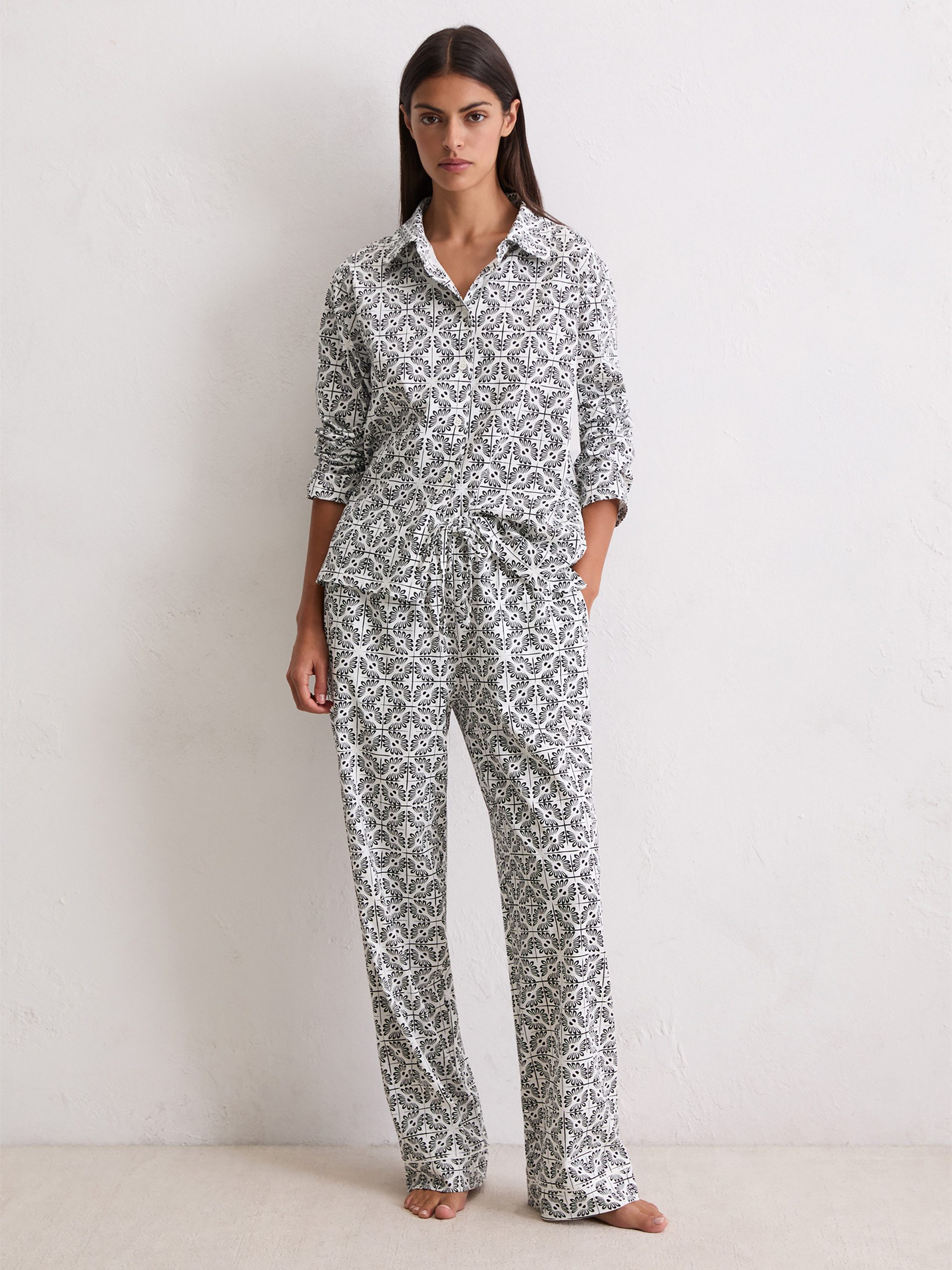 Marc O'Polo Pyjamaoberteil Mix N Match Cotton Jersey schlaf-oberteil nachthemd sleepshirt