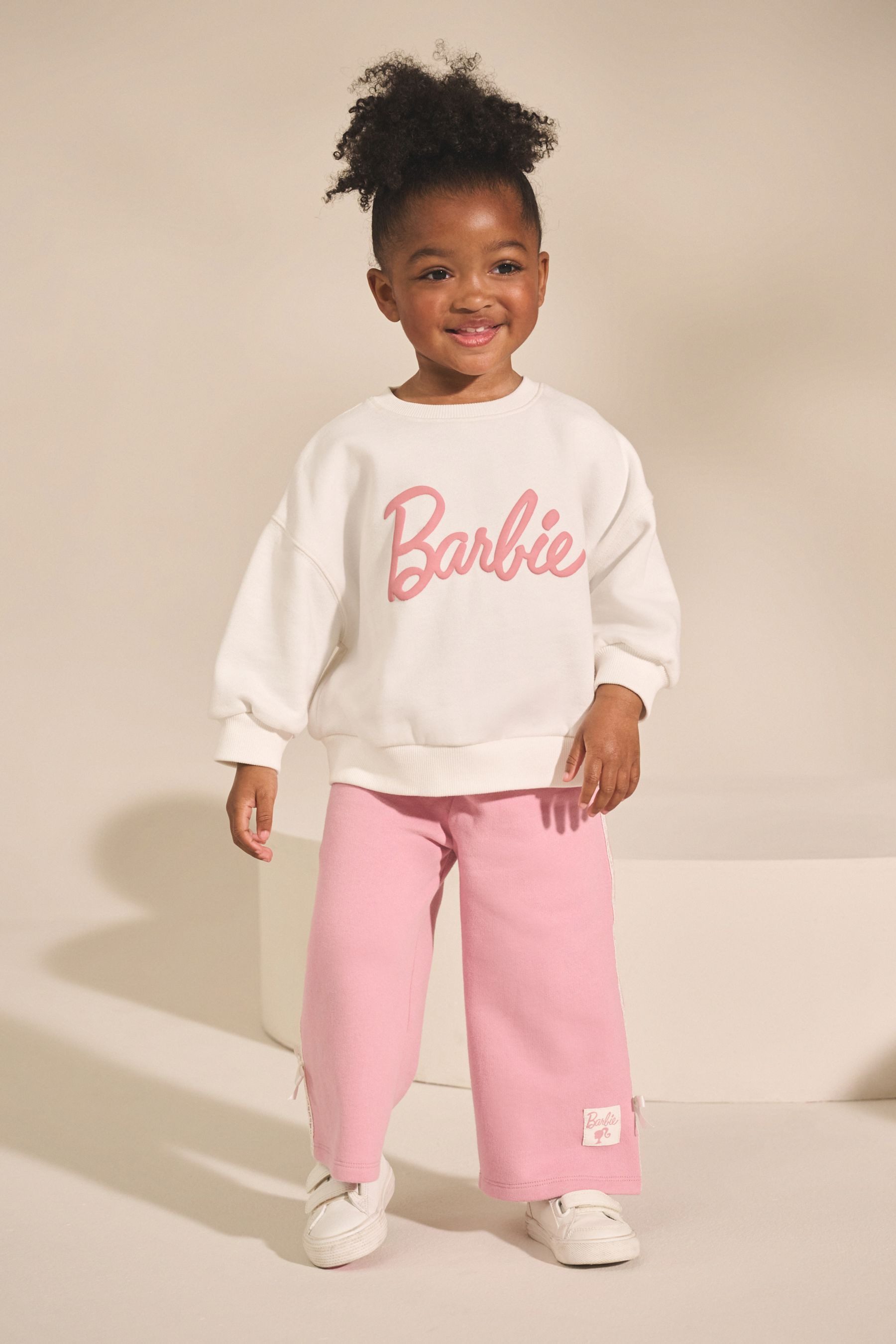 Next Barbie Sweat Suit: Sweatshirt and Wide Leg Jogging Pants (2-piece set)