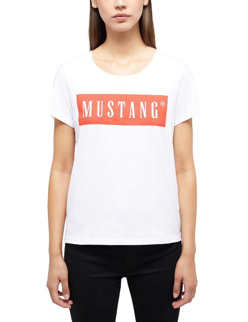 MUSTANG Kurzarmshirt Damen Style Alma günstig online kaufen