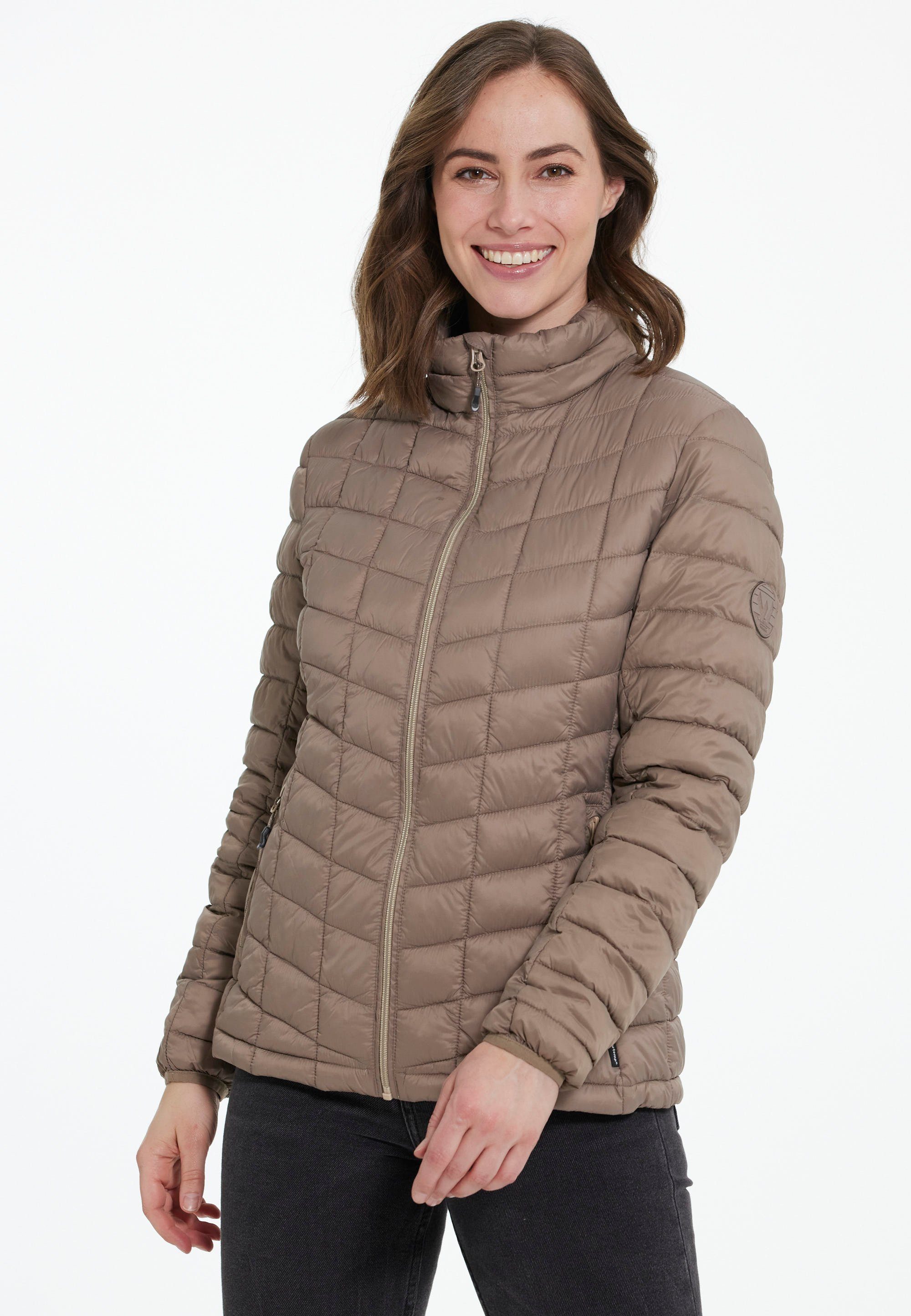 in Kate WHISTLER Outdoorjacke khaki Stepp-Design tollem