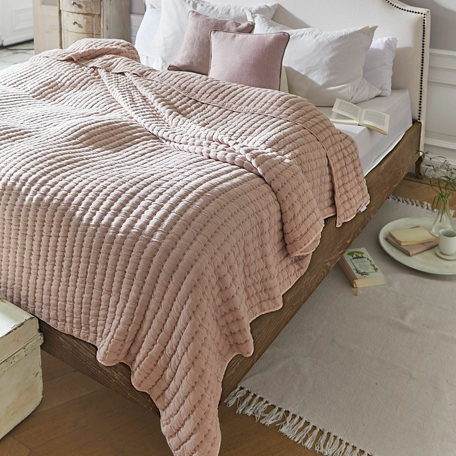 Mirabeau Tagesdecke Quilt Herepian rosa
