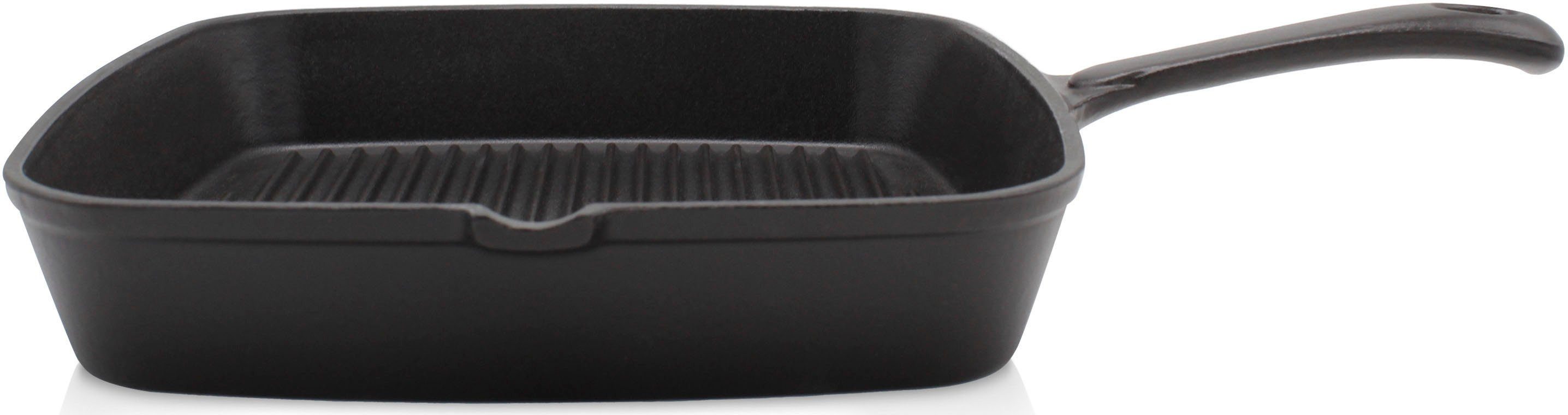 Steakpfanne Einsenguss Grill-/ Steakpfanne TOLEDO, 28 x 28cm