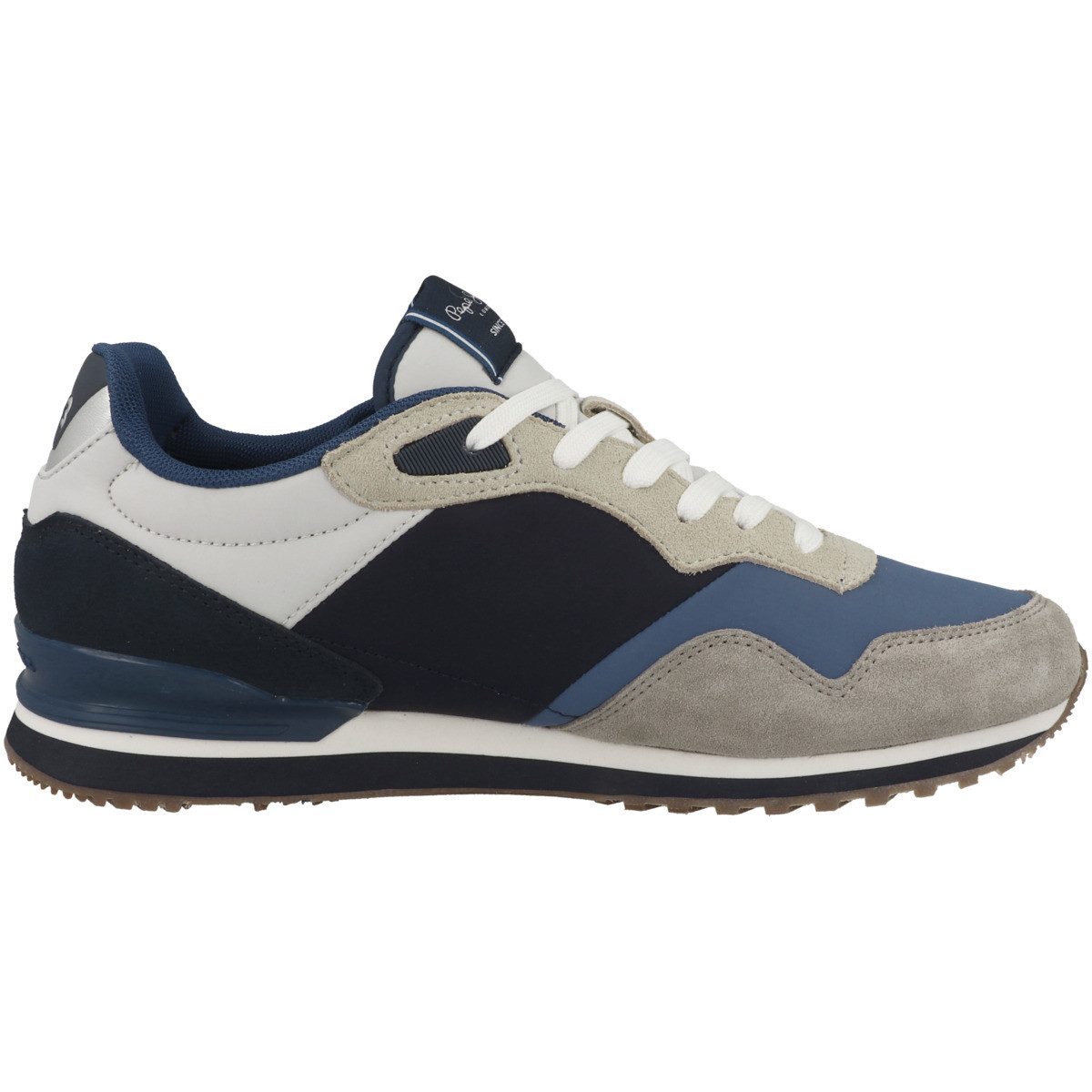 Pepe Jeans London Link Damen Sneaker Turnschuhe, Sportschuhe, Freizeitschuhe, Halbschuhe, Schnürschuhe