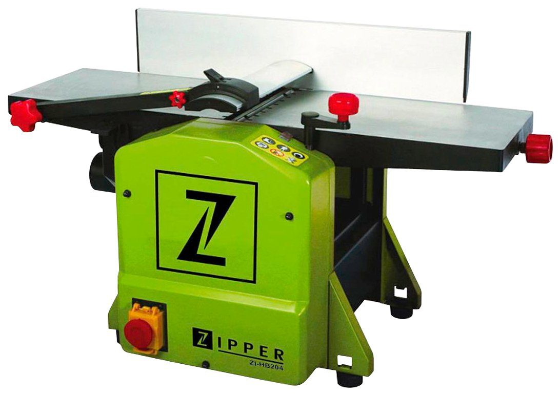 1250 W, 204 Dickenhobelmaschine ZI-HB204, und Abricht- ZIPPER in in mm Hobelbreite: