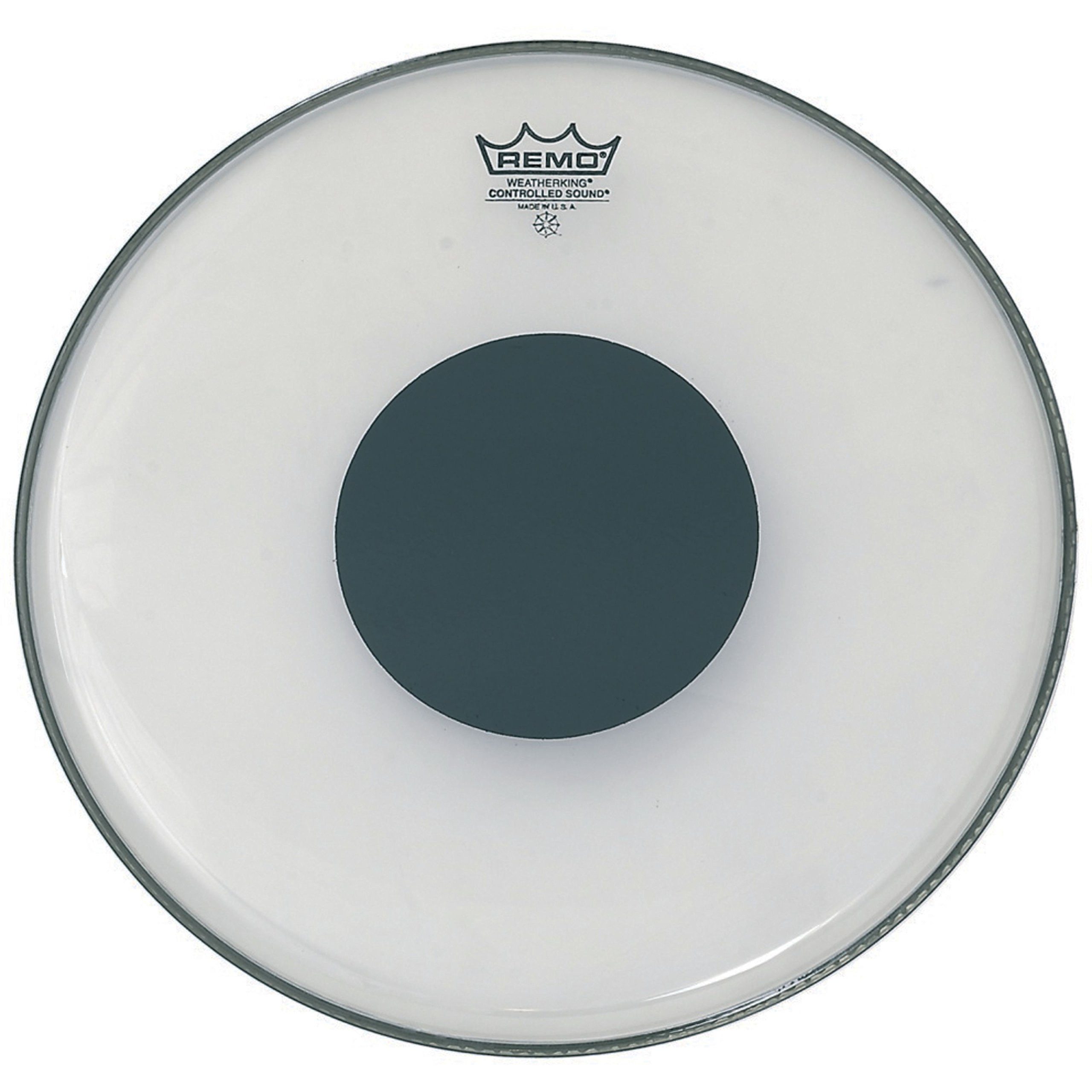 Remo TomTom,CS Ambassador Clear 13" Black Dot Tom Batter, Felle, Tom Felle, CS Ambassador Clear 13", Black Dot, Tom Batter - Tom Fell