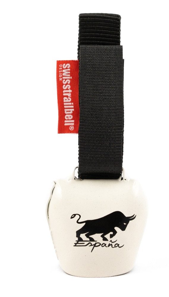 swisstrailbell Fahrradklingel "Holiday in Spain Edition" Snow White: "Spanish Bull Bell", Trailbell