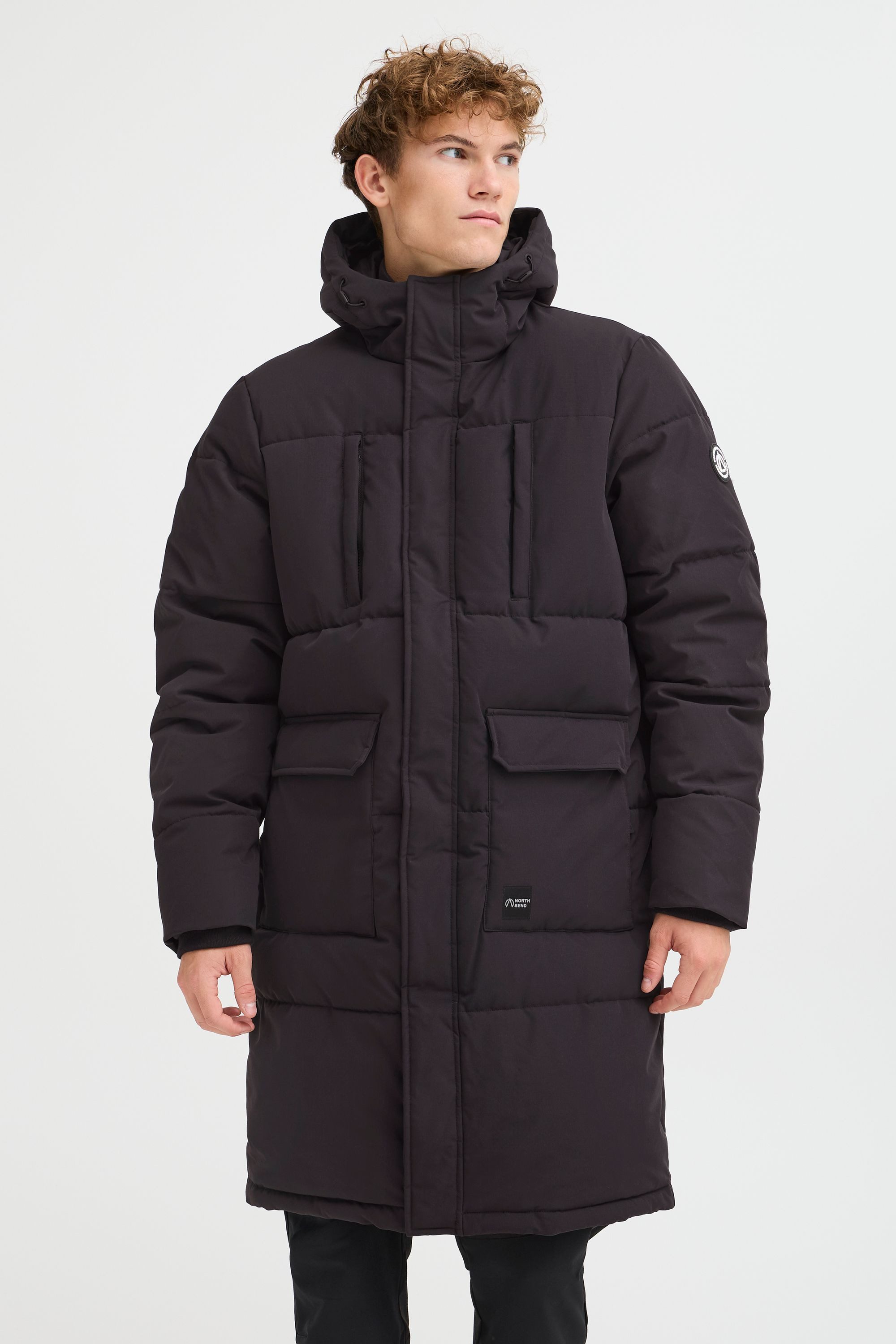 North Bend Langmantel NBKilian M Wattierte Jacke günstig online kaufen