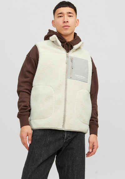 Jack & Jones Steppweste JORVESTERBRO TEDDY BODYWARMER SN