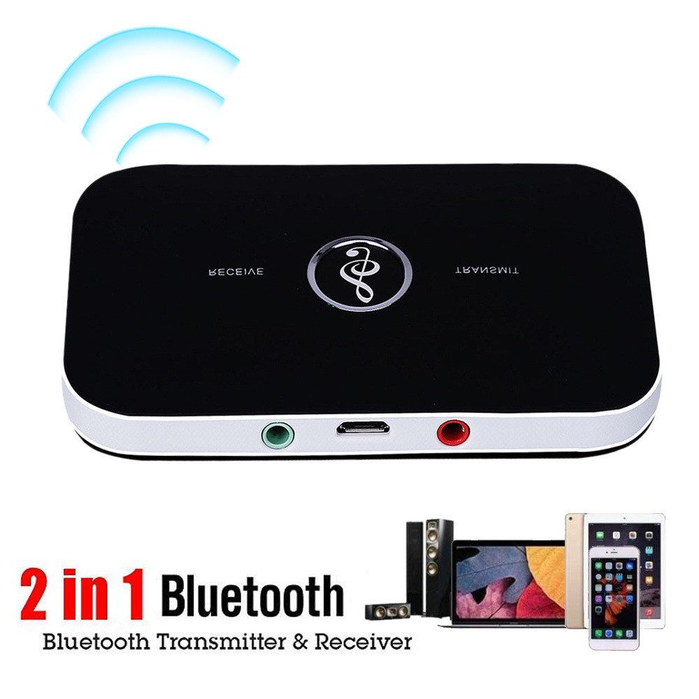 FELIXLEO Bluetooth Empfänger Sender 2in1 Kopfhörer AUX TV Bluetooth-Adapter Adapter
