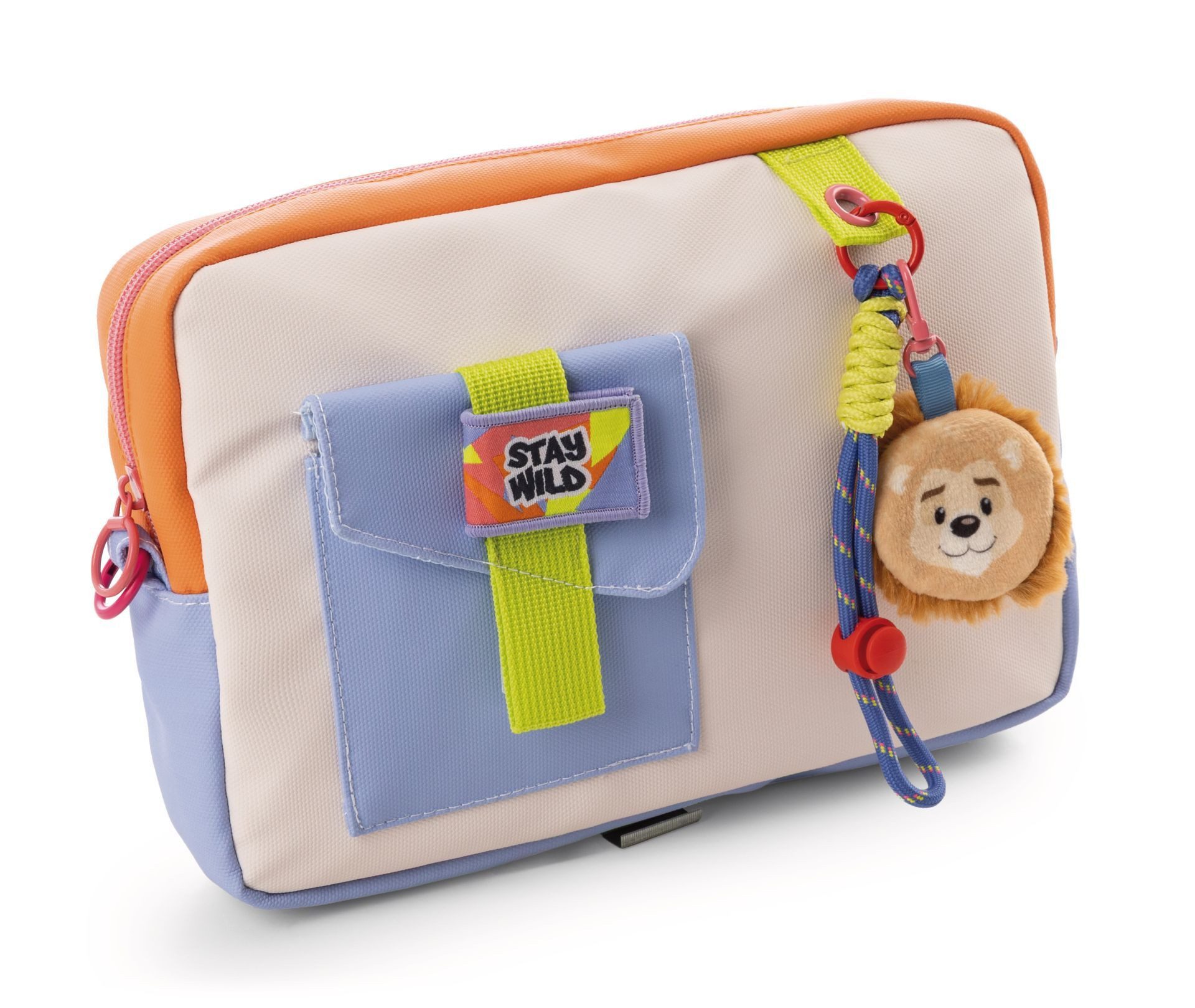 Nici Plüschfigur Nici 62758 Schultertasche Löwe mit längenverstellbarem