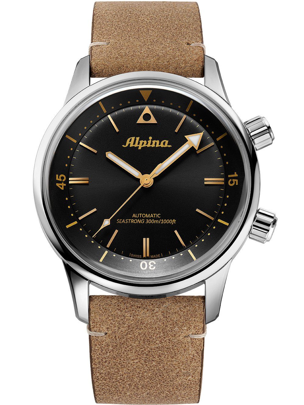 Alpina Taucheruhr Alpina AL-520BY4H6 Seastrong Diver Automatik Herre