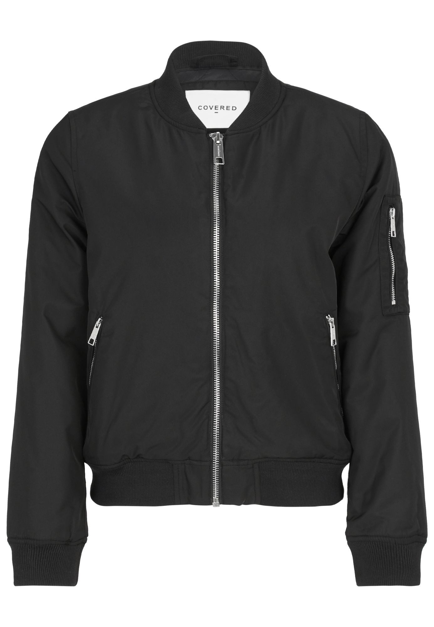 COVERED Bomberjacke Bonnie2 L60396CO Ärmeltasche, Bottlesteppung innen, bed günstig online kaufen