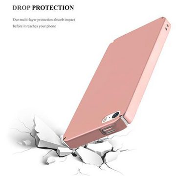 Cadorabo Handyhülle Apple iPhone 5 / 5S / SE 2016 Apple iPhone 5 / 5S / SE 2016, Handy Schutzhülle - Hülle - Robustes Hard Cover Back Case Bumper