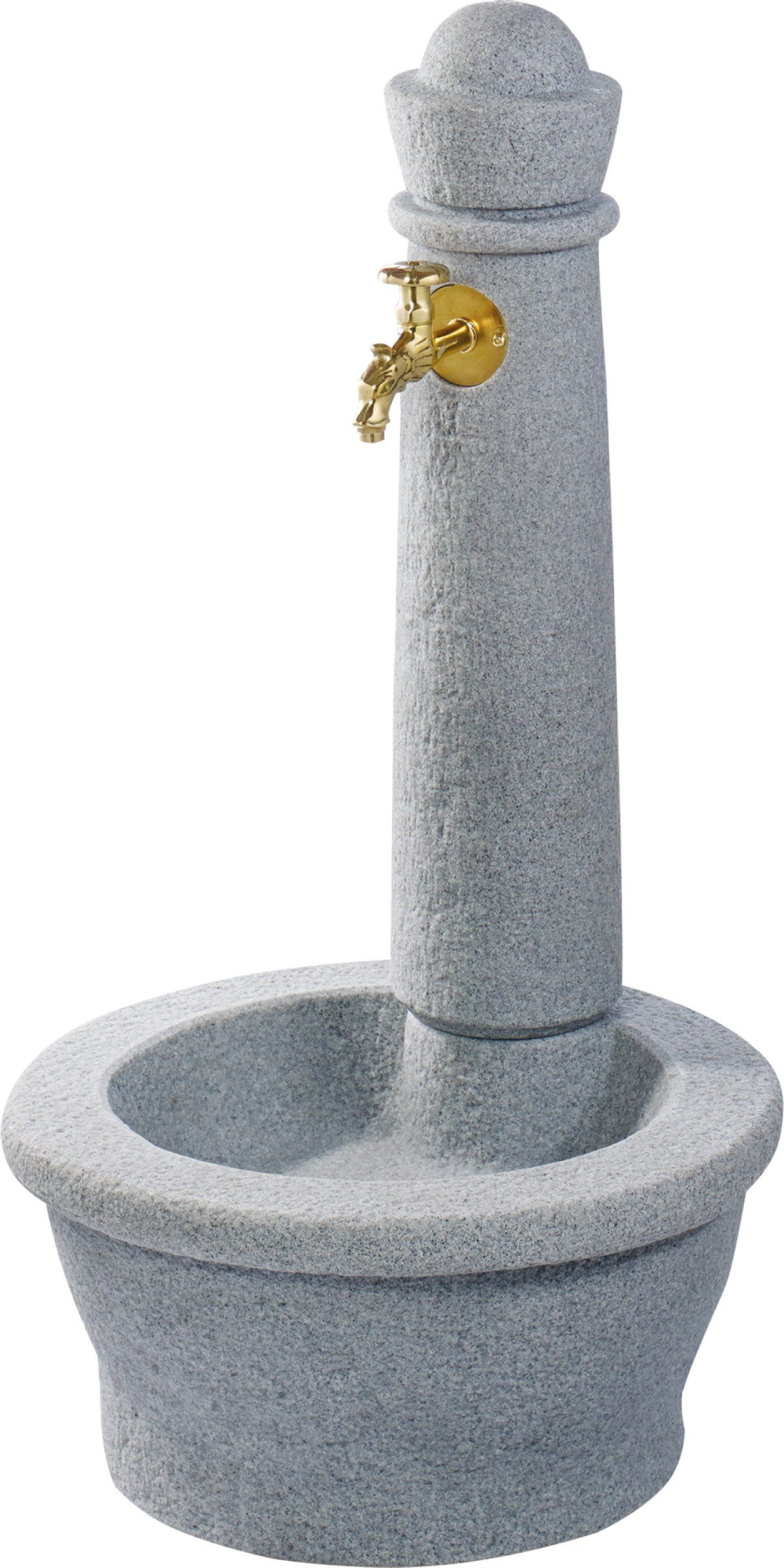 Regentonne ROMA Steinbrunnen, lightgranite