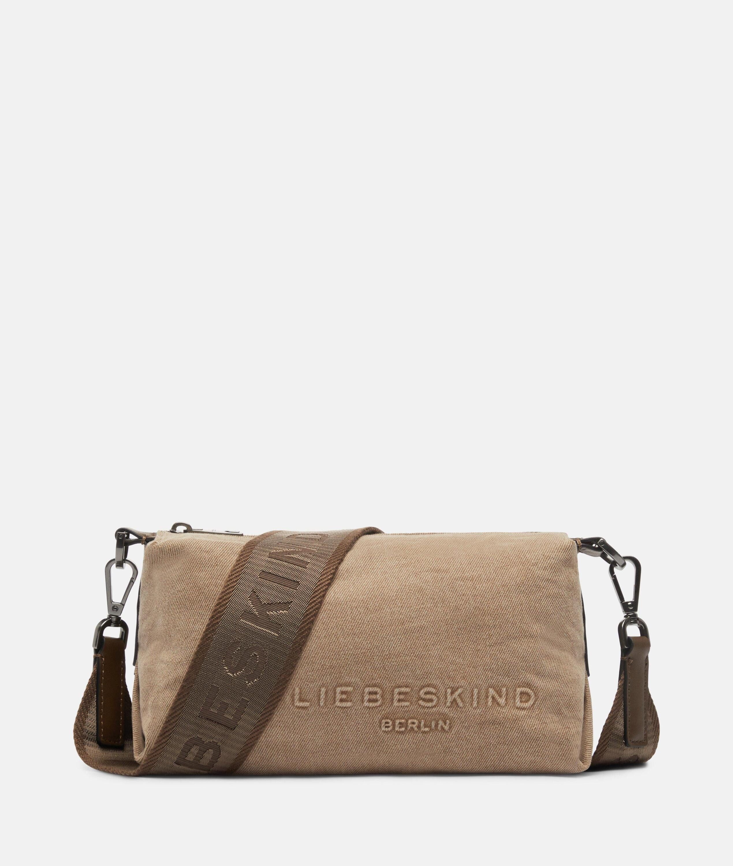 Liebeskind Berlin Umhängetasche Crossbody, Handliche Umhängetasche aus Denim