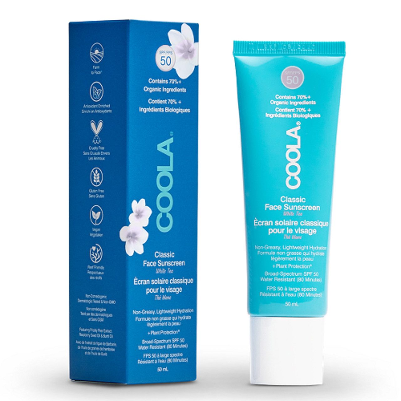 Sonnenschutzfluid Classic Face Lotion White Tea SPF 50
