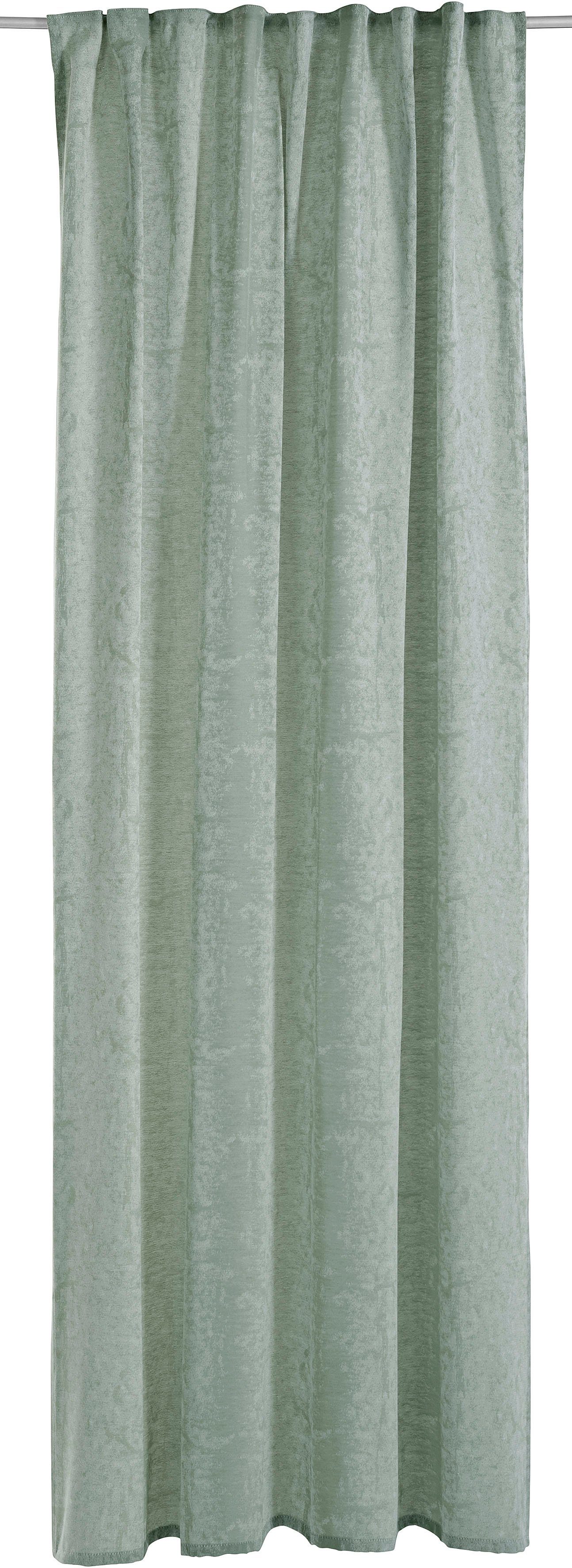 LeGer Home by Lena Gercke Vorhang LESKA (1 St), Multifunktionsband, blickdicht, Jacquard, blickdicht, glatt, gewebt, monochrom, verschiedene Größen
