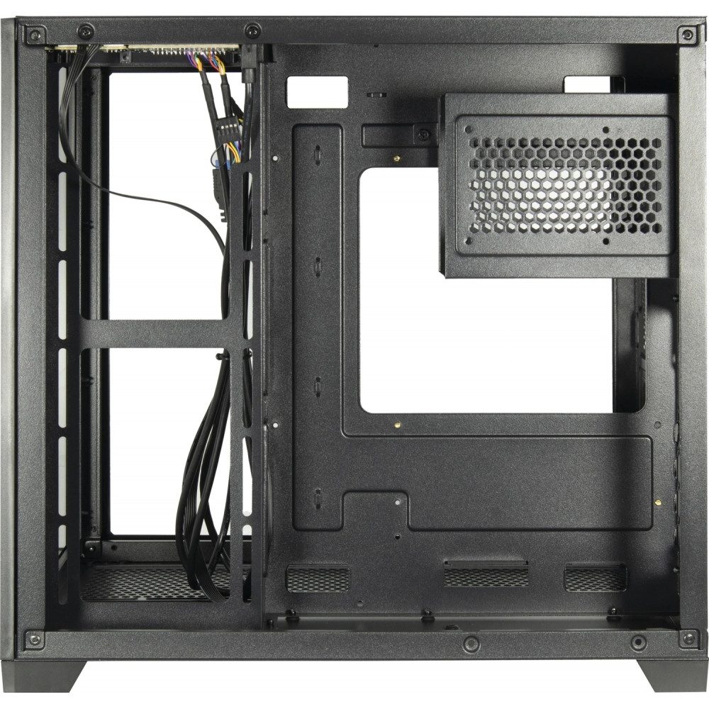 Inter-Tech PC-Gehäuse C-501 Aspect - Tower-Gehäuse - schwarz