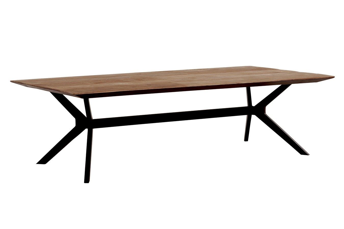 DTP Couchtisch Couchtisch Metropole Teak Metall 130 x 38 cm