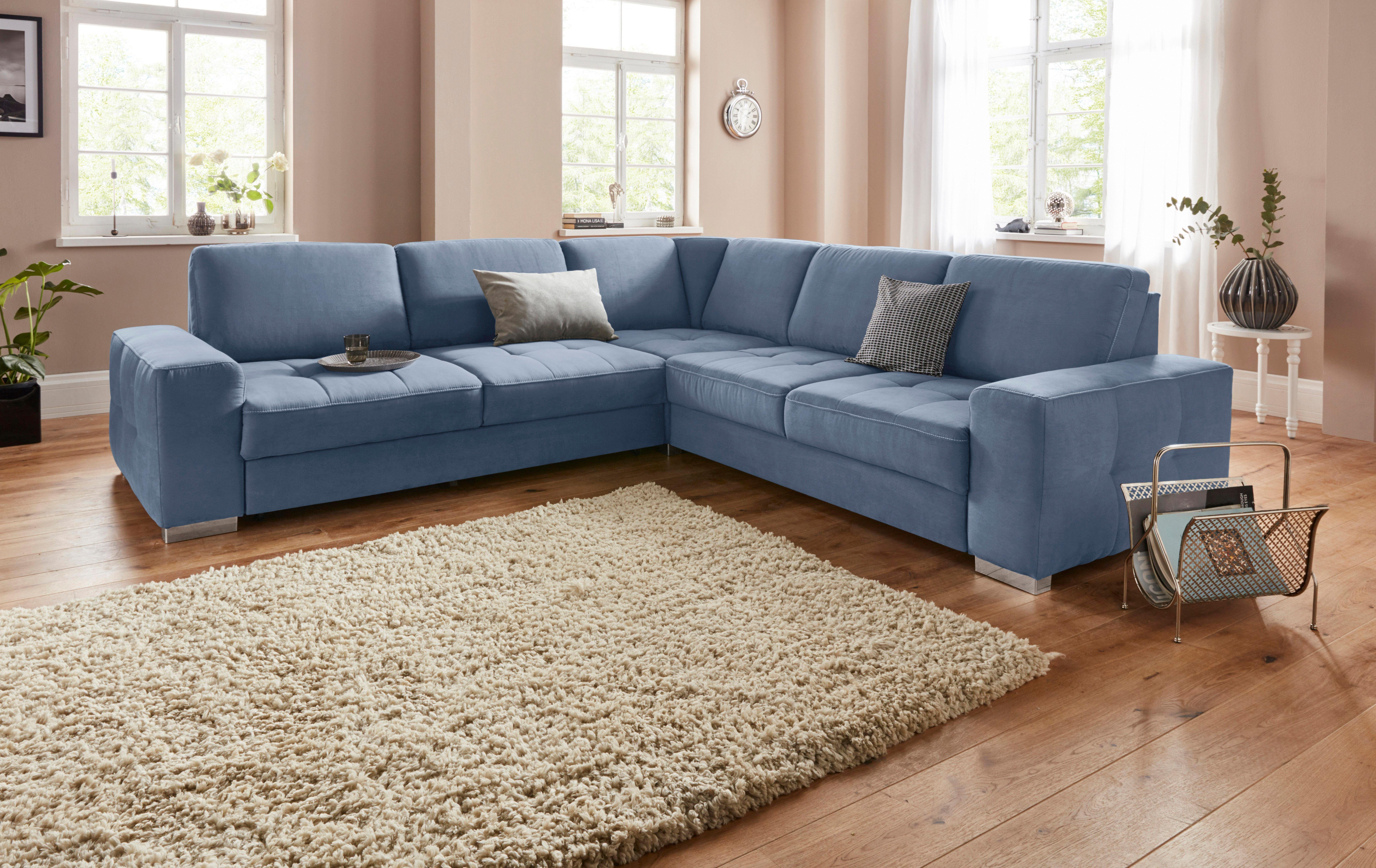 sit&more Ecksofa Santorini L-Form, mit Federkern günstig online kaufen