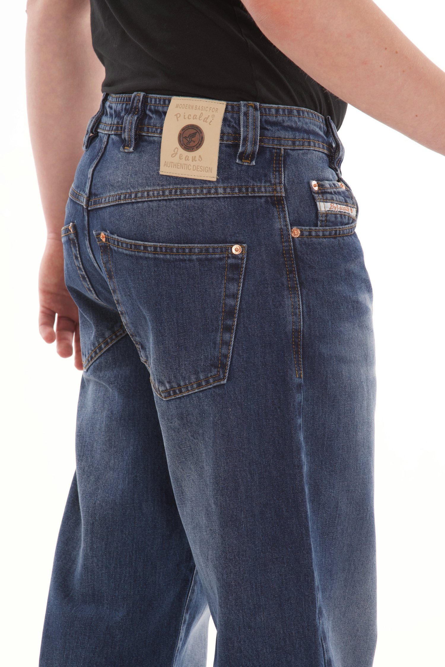 PICALDI Jeans Jeans Fit, Straight Tindery Weite lässiger 474 Leg, Baggy Zicco Schnitt Gerader
