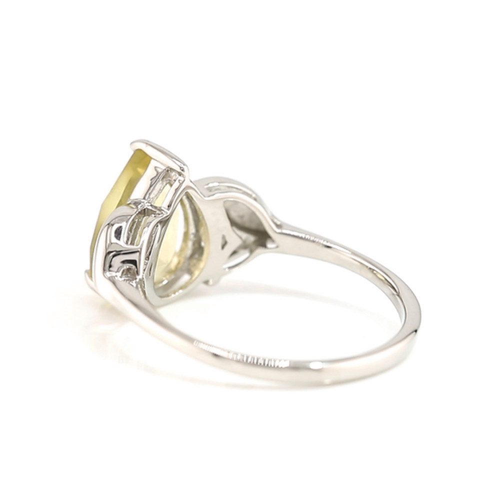 Cavill Orthoklas Ring Silber Damen - 0,45 Ct Madagaskar Edelstein Mit Topasen