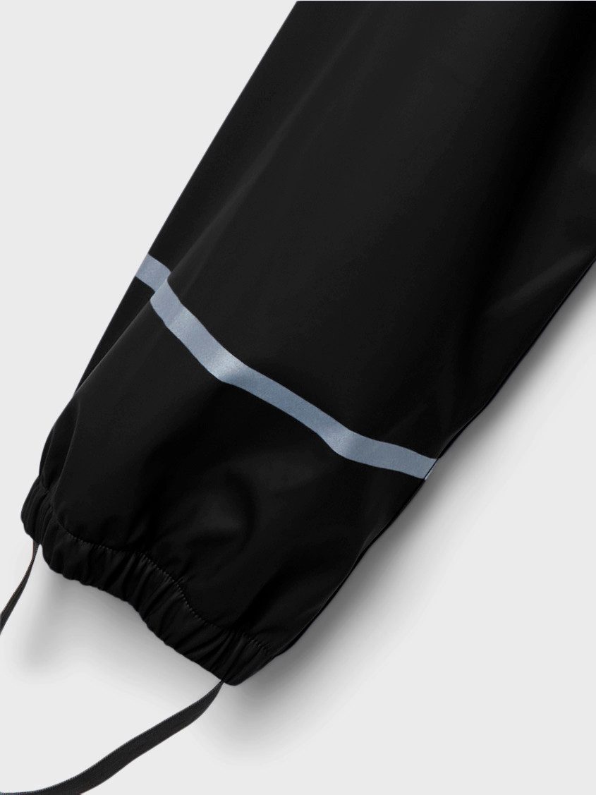 Name It Regenhose NKNDRY für Mädchen mit reflektierenden Details unifarben, basic, regular fit, Kunstfaser, Web