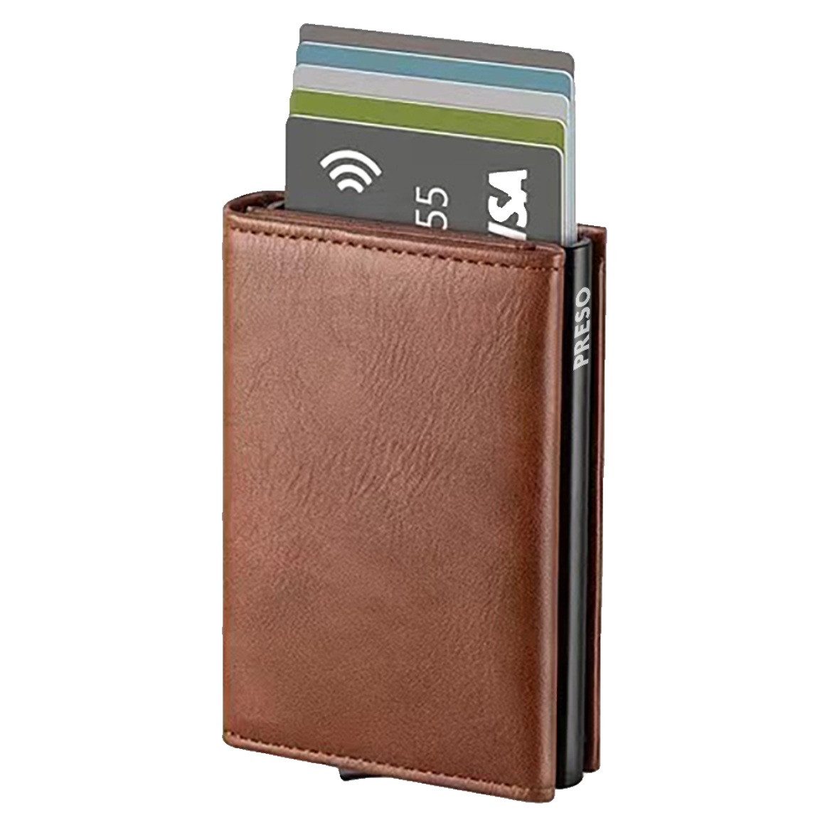 PRESO BAG Geldbörse Herren Geldbörse Echt Leder, Geldbeutel, Kreditkartenet günstig online kaufen