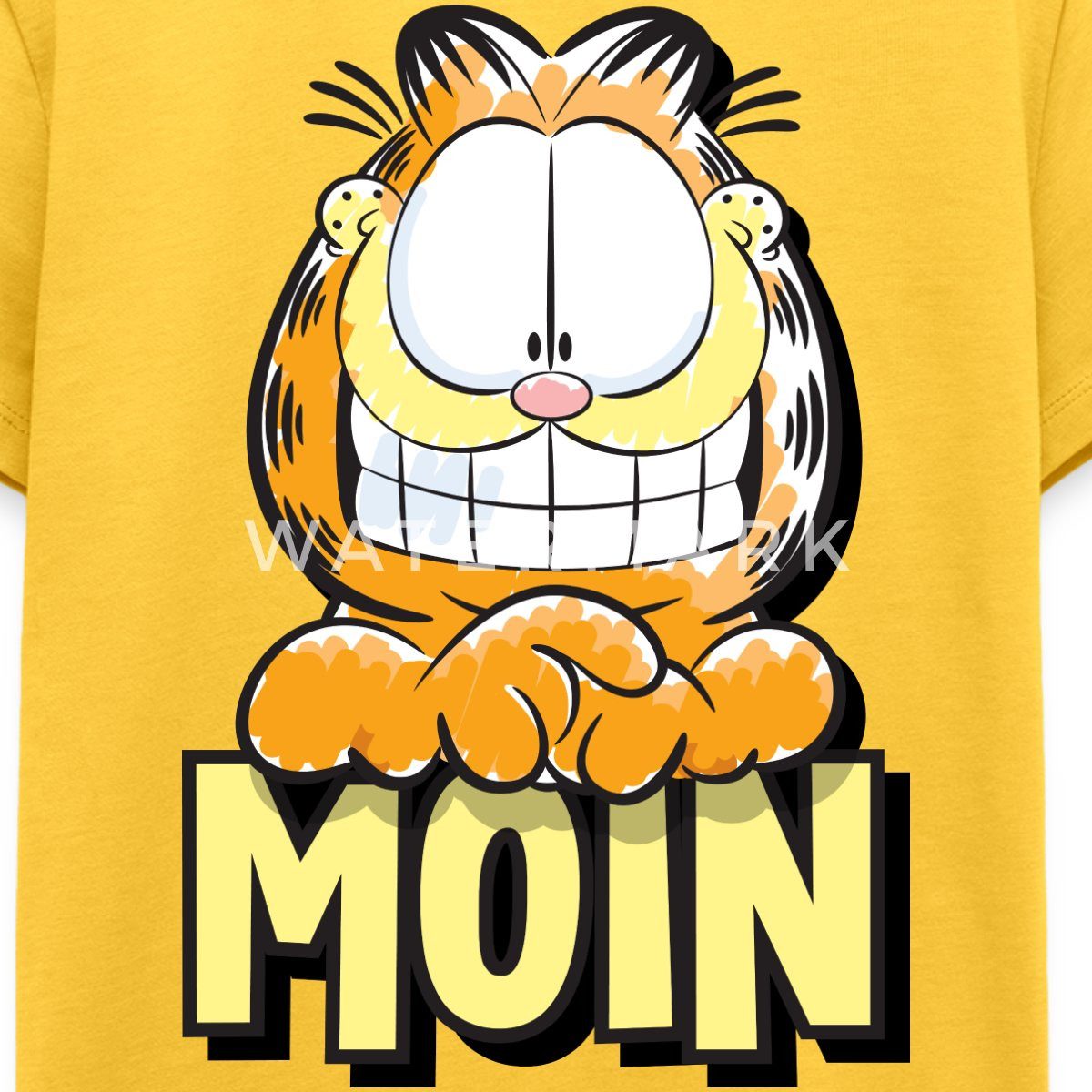 Spreadshirt T-Shirt Garfield Moin Nordsee Ostsee Geschenk Teenager Premium T-Shirt (1-tlg)