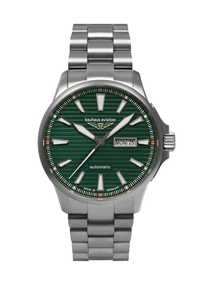 bauhaus Quarzuhr Bauhaus Herrenuhr Aviation Automatik 2862M4