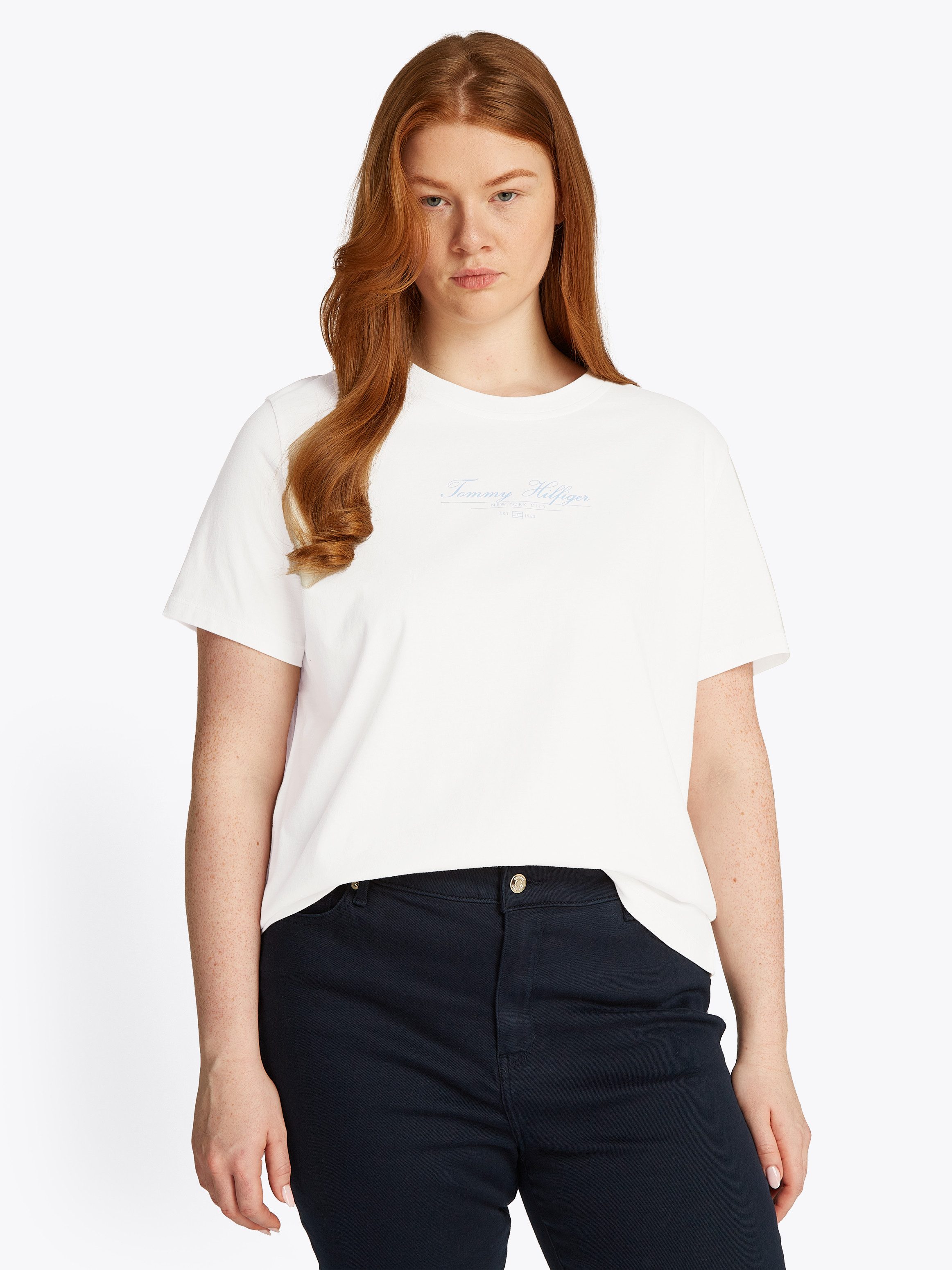 Tommy Hilfiger Curve Rundhalsshirt CRV REG günstig online kaufen