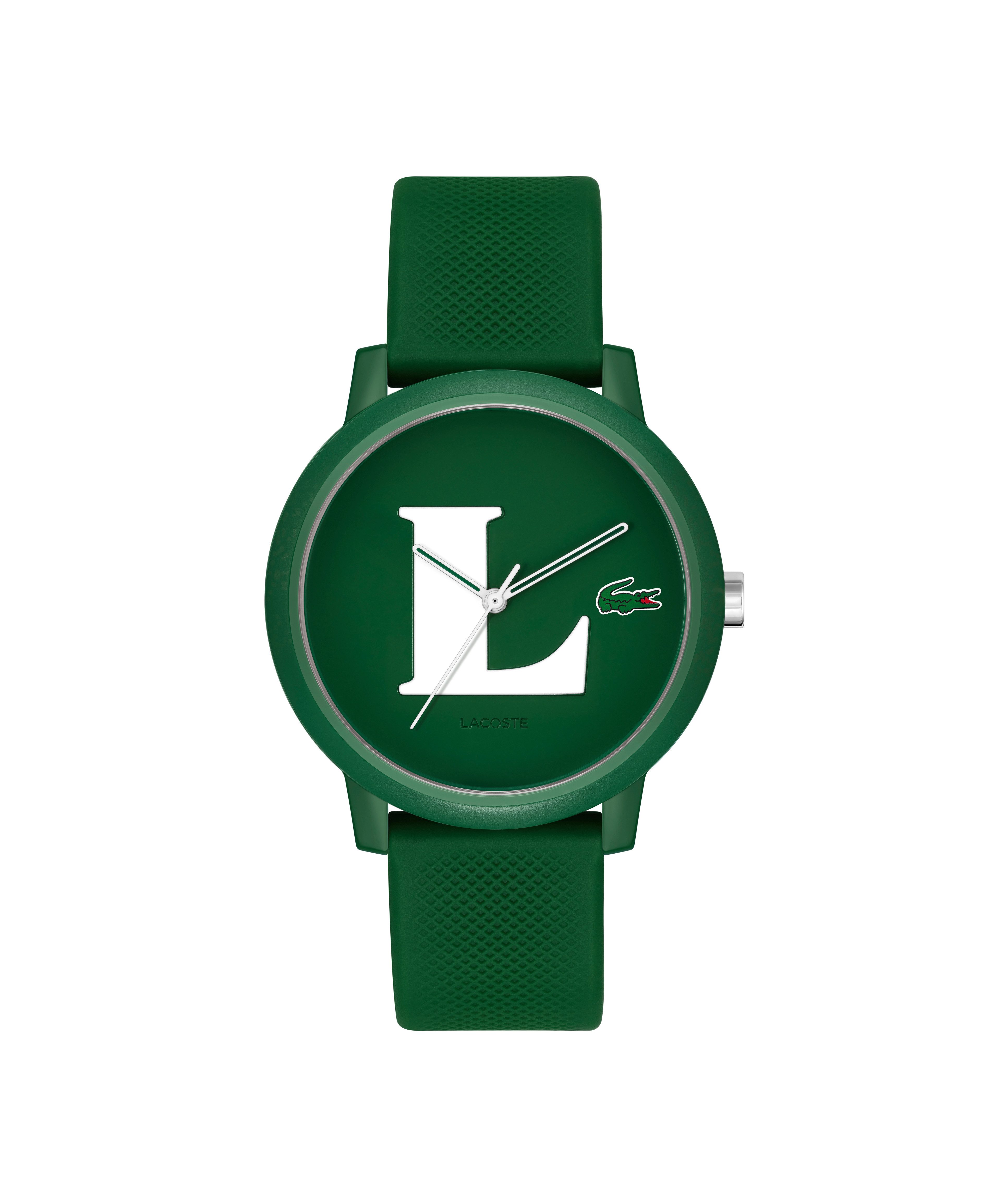 Lacoste Quarzuhr LACOSTE.12.12 2011511, Armbanduhr, Damenuhr, Herrenuhr, Silikonarmband, analog