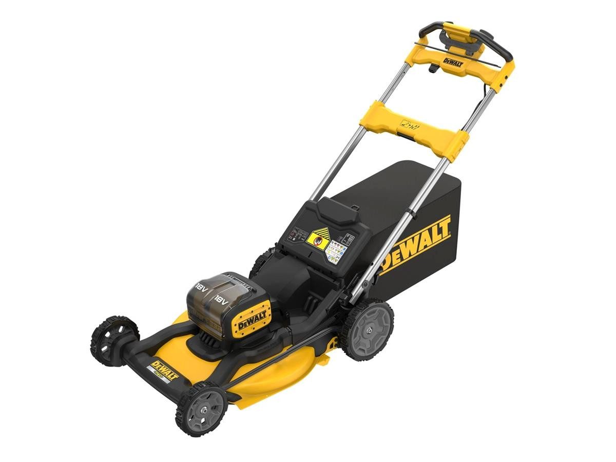 DeWalt Akkurasenmäher 18V, 53 cm Schnittbreite, (Set, Solo Version ohne Akkus und Ladegerät), bürstenlos, mit hinterem Radantrieb